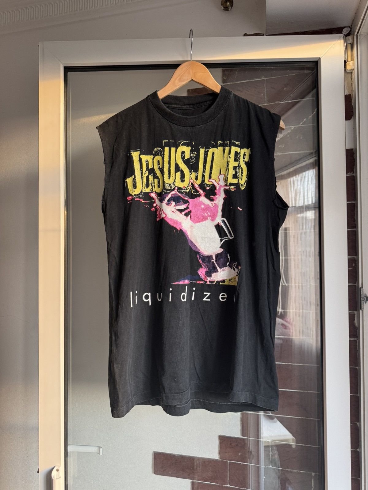 Band Tees Vintage Jesus Jones Liquidizer Tour 1989 Size US M / EU 48-50 / 2 - 1 Thumbnail