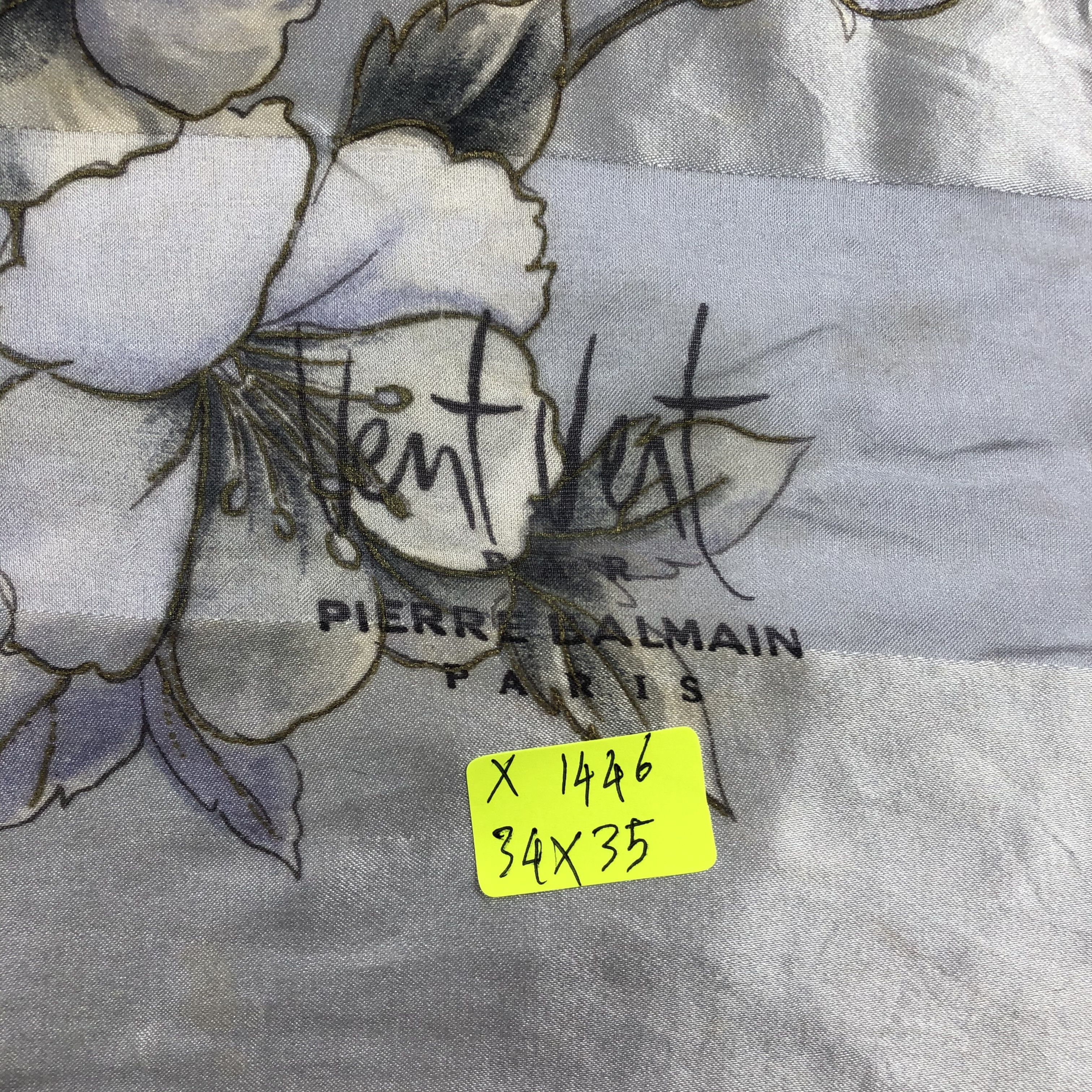 Pierre Balmain Vintage Pierre Balmain Silk Scarf Size ONE SIZE - 6 Thumbnail