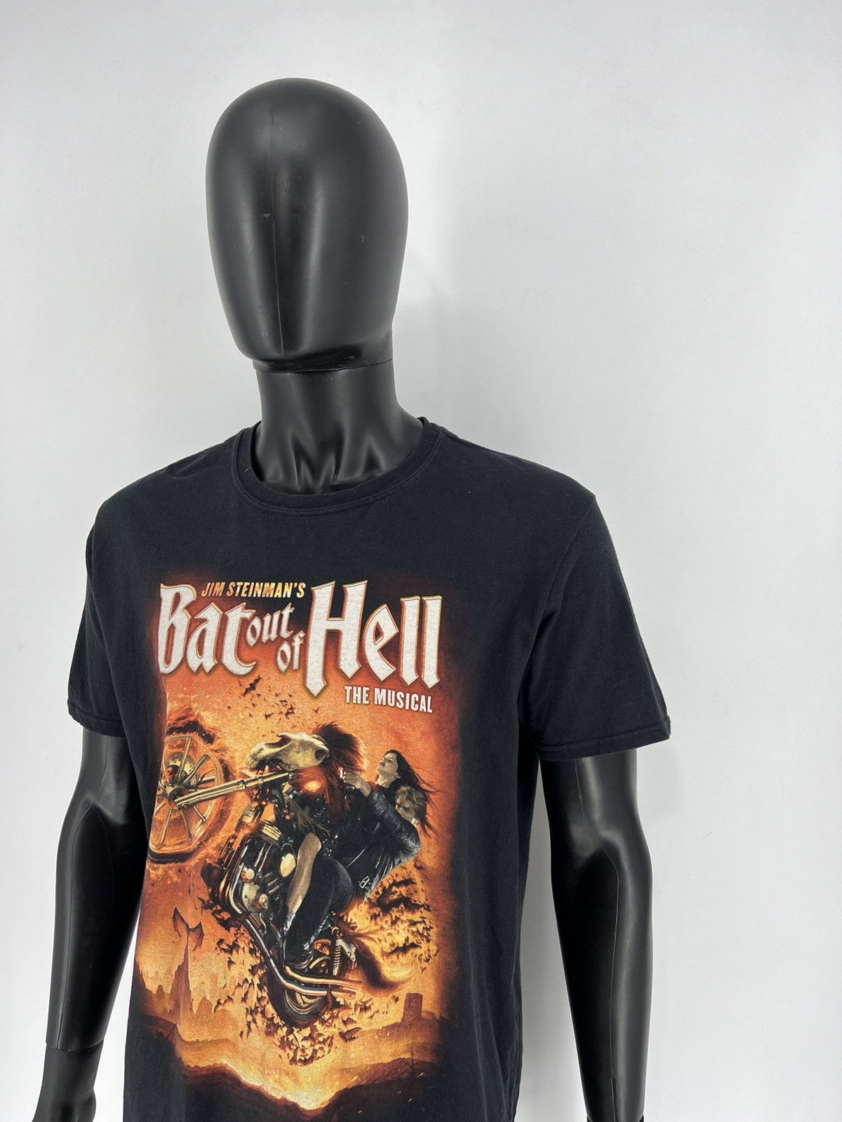 Band Tees Vintage Jim Steinmans Bat Out Of Hell / The Musical / Shirt Size US XL / EU 56 / 4 - 4 Thumbnail