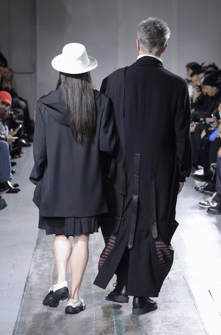 Yohji Yamamoto Yohji Yamamoto Pour Homme ARMY GABARDINE PLEATS SKIRT PANTS Size US 32 / EU 48 - 11 Thumbnail