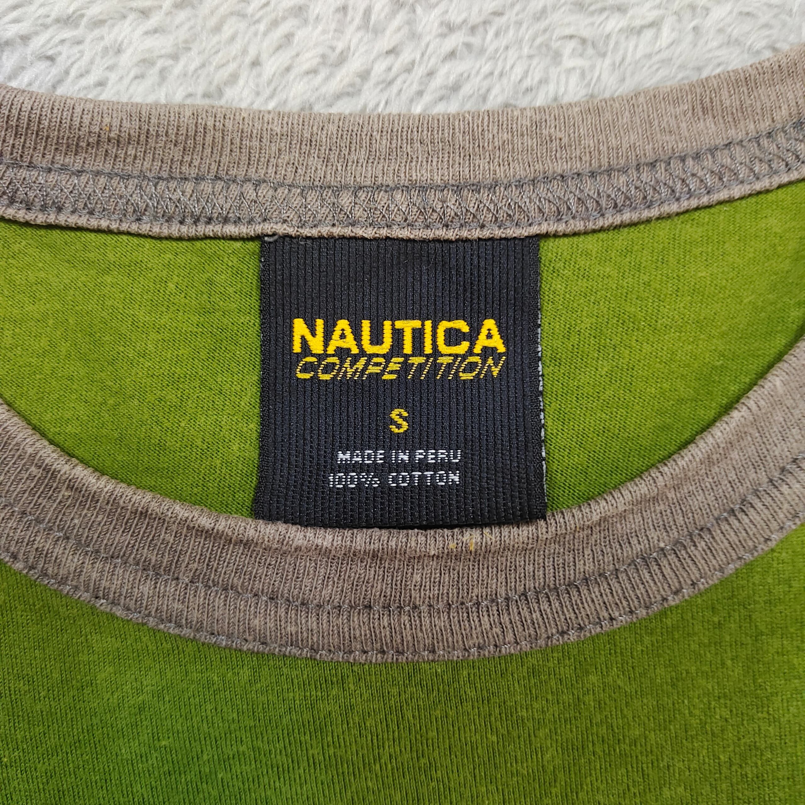 Nautica Vintage Nautica Competition Olive Green T-Shirt Size US S / EU 44-46 / 1 - 8 Thumbnail