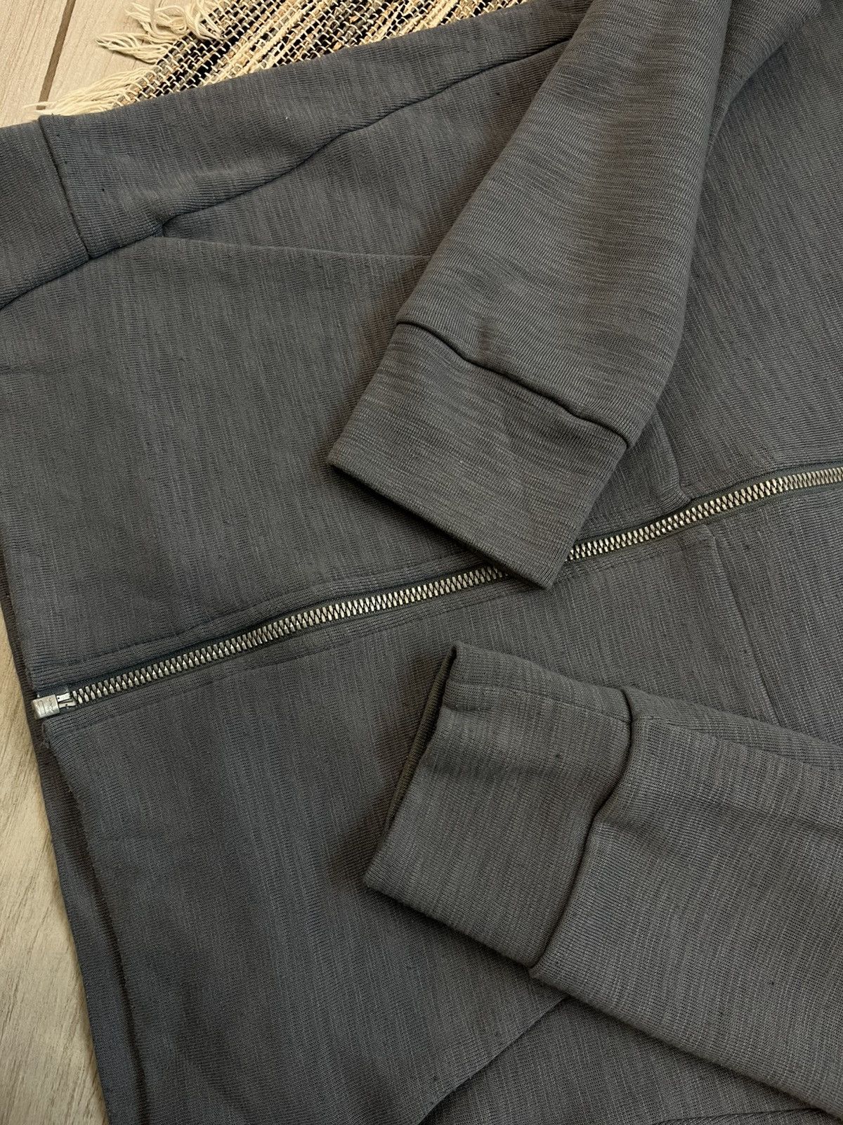 Nike × Vintage Nike Modern zip Hoodie blue minimalistic sweatshirt Size US S / EU 44-46 / 1 - 11 Thumbnail