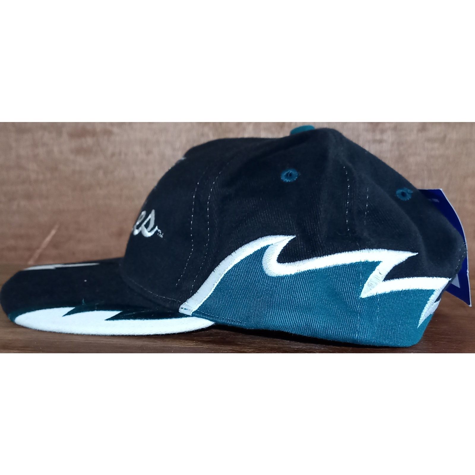 NFL × Sports Specialties NEW Philadelphia Eagles 90s snapback FLAME Script NFL vtg Size ONE SIZE - 4 Thumbnail