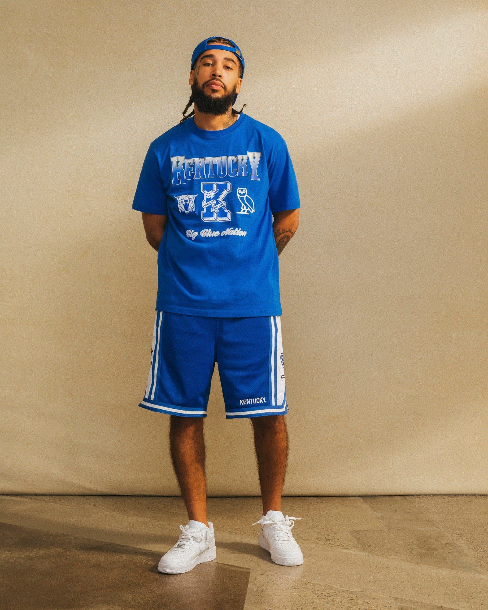 NCAA × October's Very Own OVO x NCAA KENTUCKY WILDCATS T-SHIRT TEE brand new with tags Size US M / EU 48-50 / 2 - 8 Thumbnail