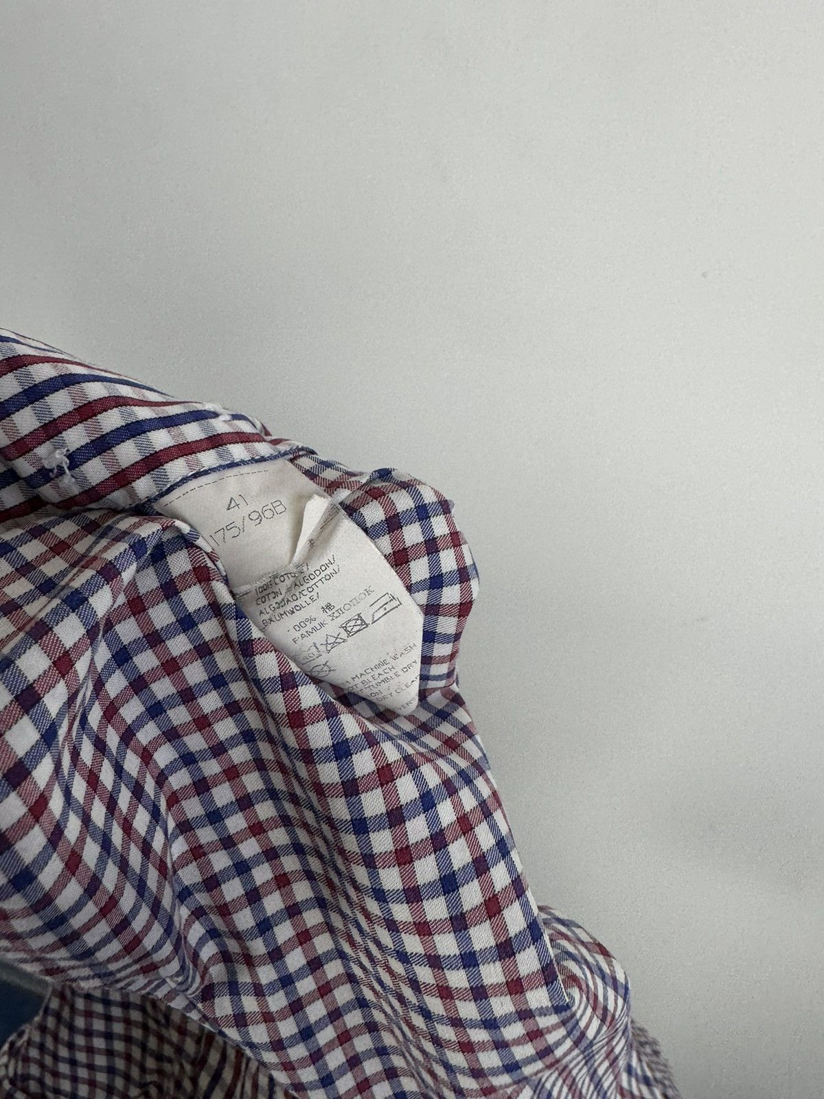 Paul & Shark Paul & Shark Checkered Long Sleeve Shirt Size US L / EU 52-54 / 3 - 4 Thumbnail