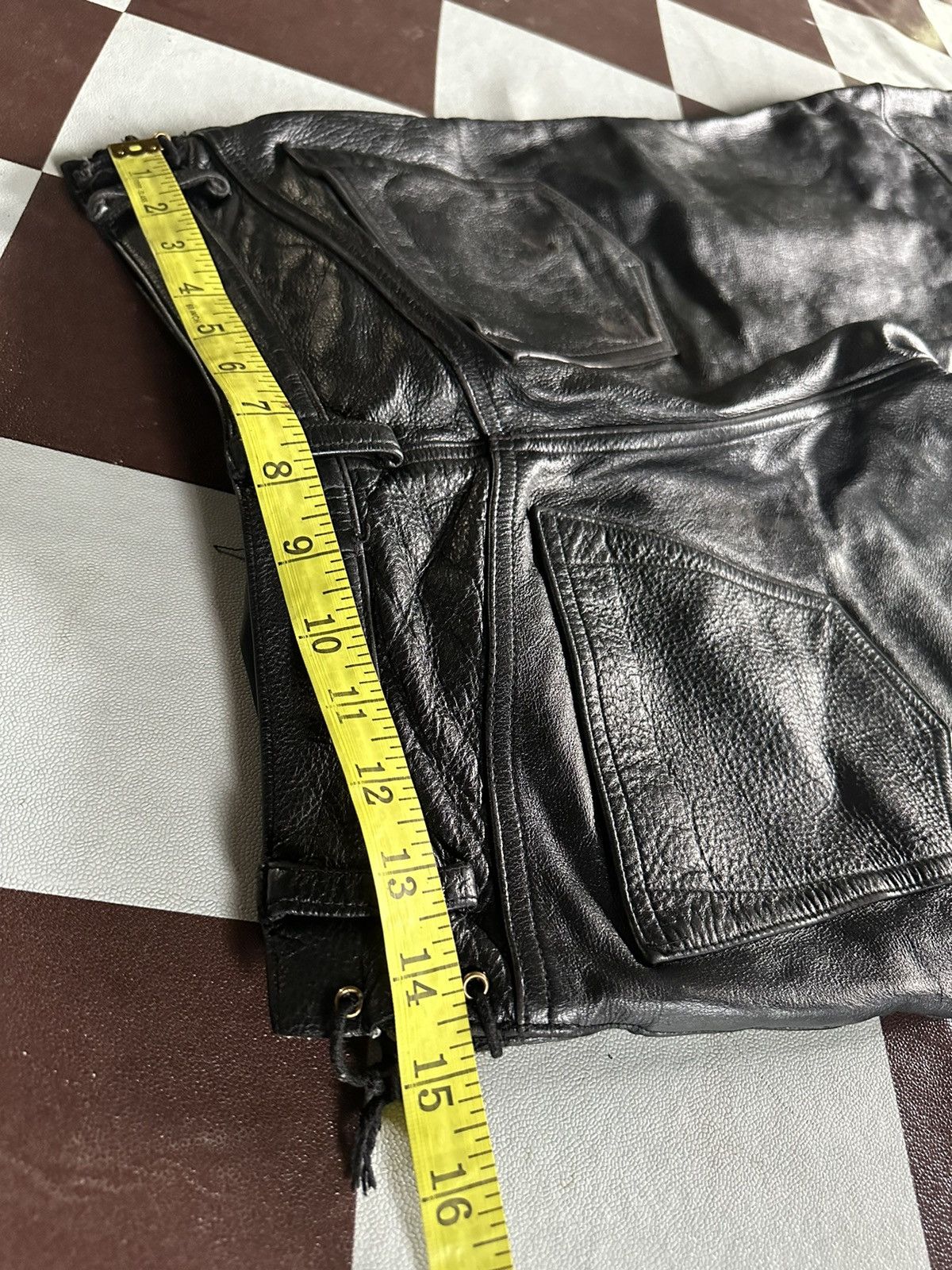 Johnbull Vintage 80s Johnbull leather pants Size US 29 - 9 Thumbnail