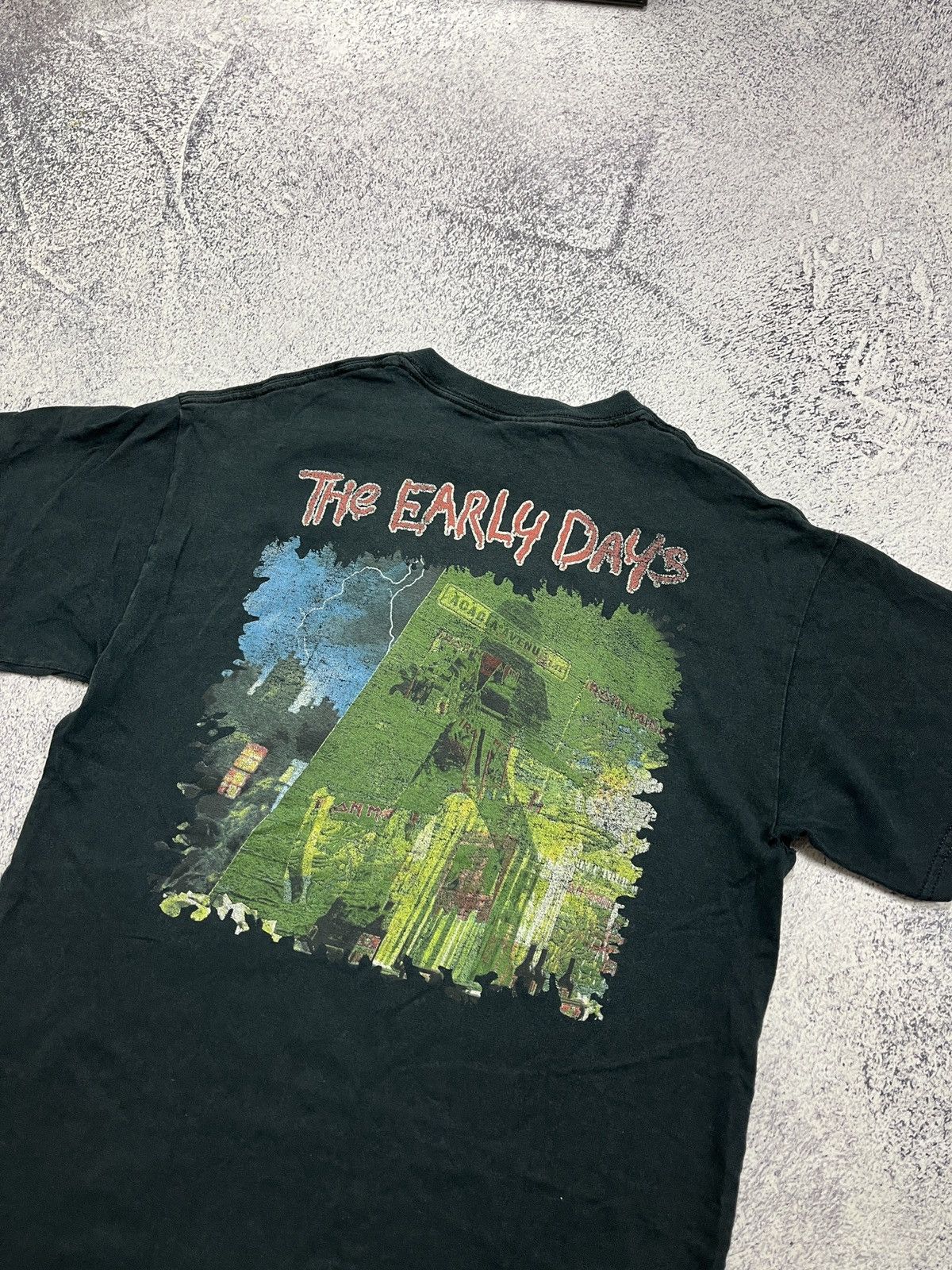 Band Tees × Iron Maiden × Vintage 2004 Vintage Iron Maiden "The Early Days" Rock Band Tee Size US M / EU 48-50 / 2 - 16 Thumbnail
