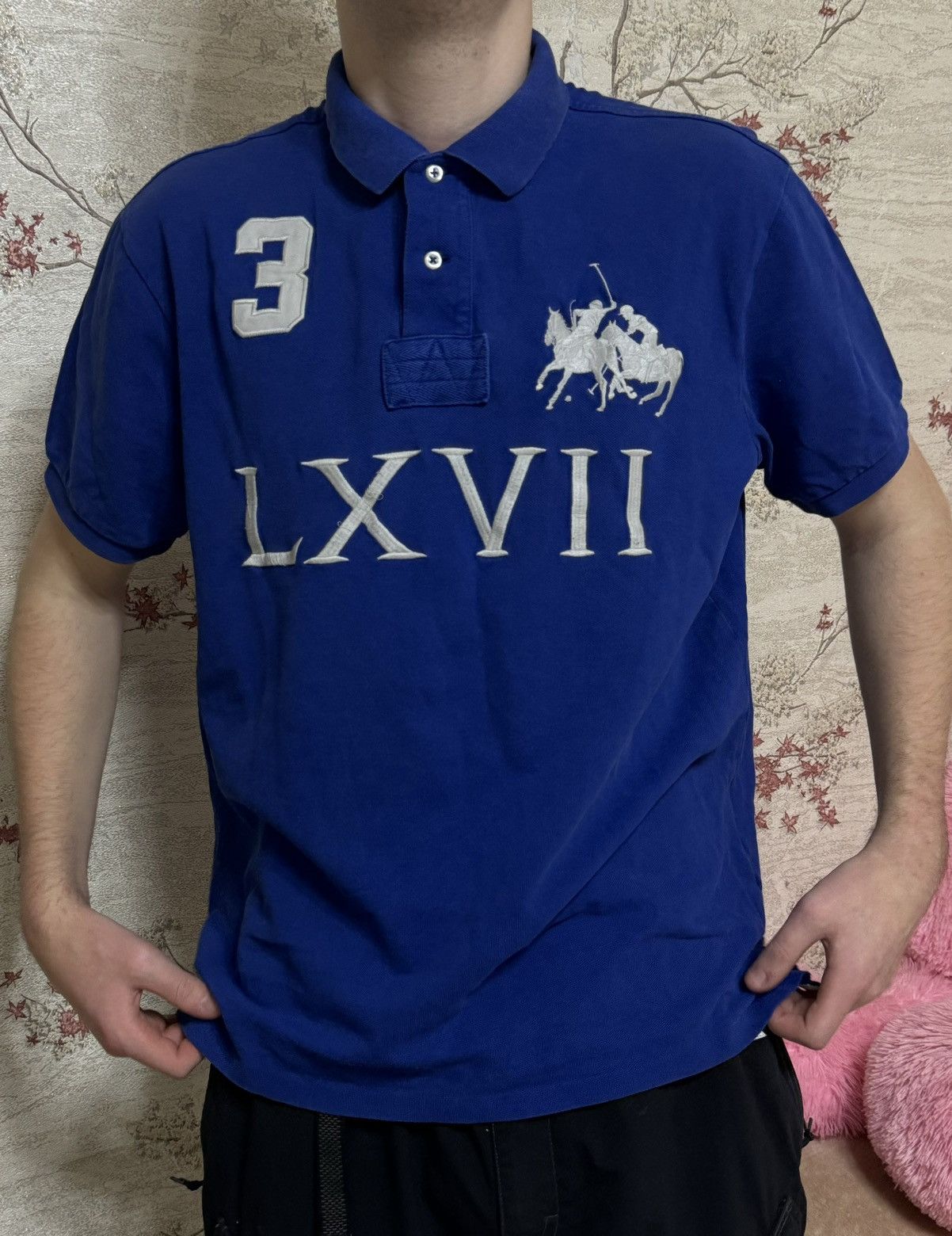 Polo Ralph Lauren × Vintage Polo Ralph Lauren LXVII #3 Vintage Big Pony Polo T-Shirt 90s Size US L / EU 52-54 / 3 - 5 Thumbnail