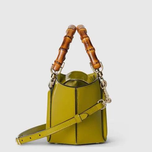 Gucci o1la5ras0526 Size: OS / Mini Bamboo Top Handle Tote Bag Size ONE SIZE - 5 Thumbnail