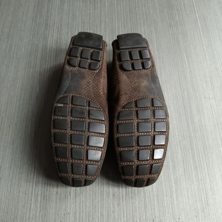 Louis Vuitton Louis Vuitton Brown Leather Casual Slip-On Shoes -2508 Size US 8.5 / EU 41-42 - 3 Thumbnail