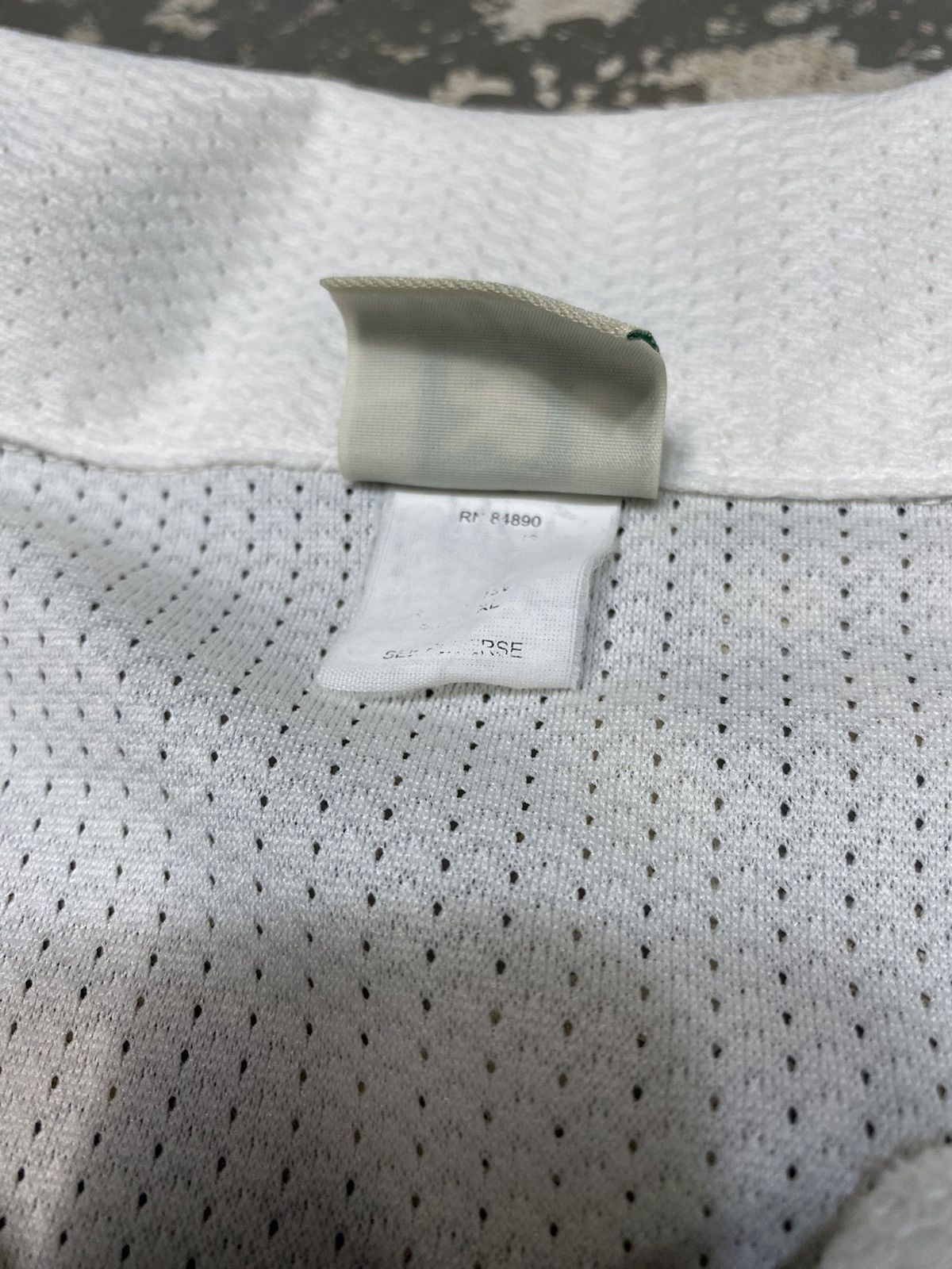 Haband × Vintage Vintage Haband White Summer Mesh Polo Tshirt Size US L / EU 52-54 / 3 - 7 Thumbnail