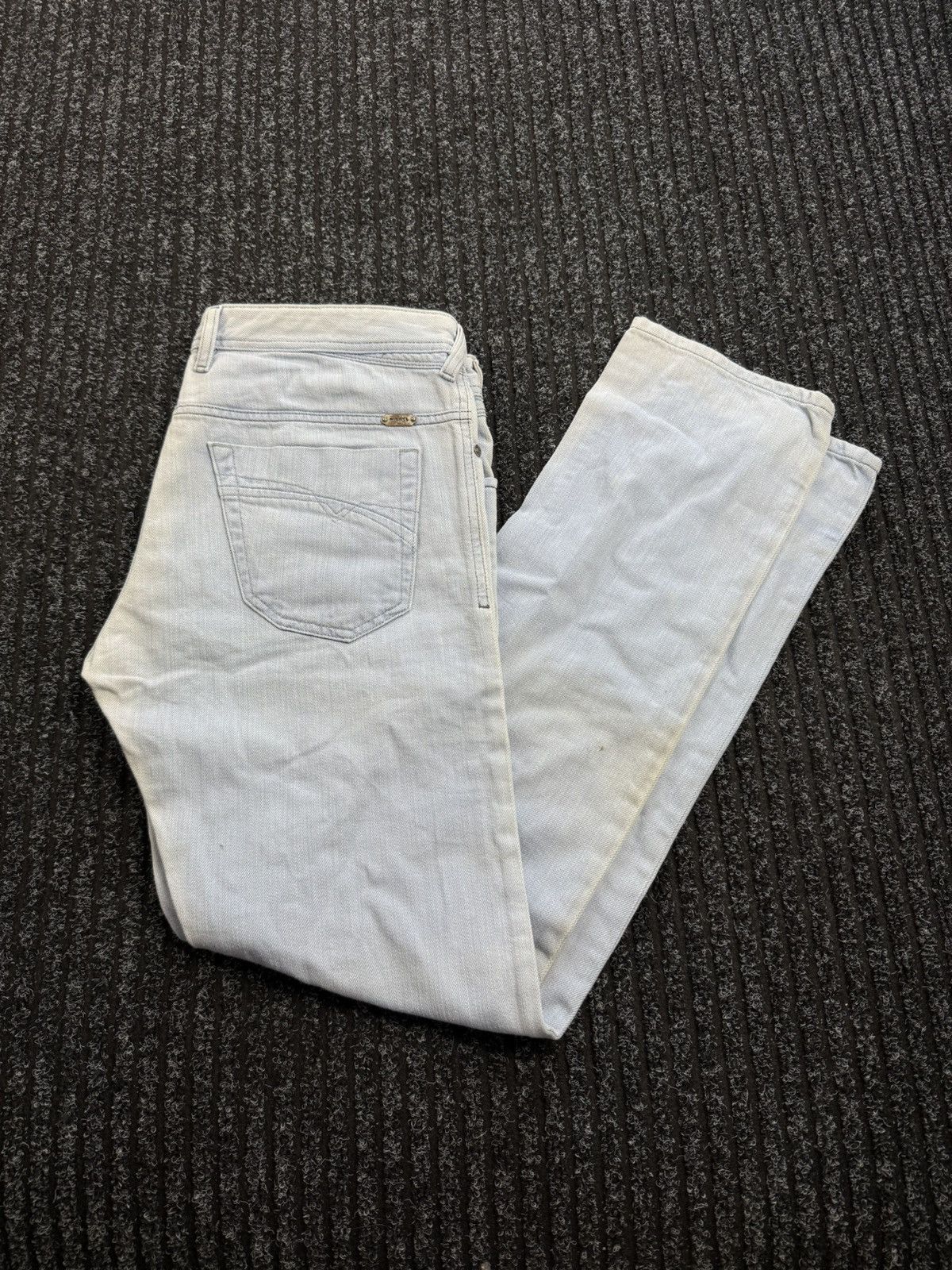 Diesel Vintage Diesel LAKOP washed light blue jeans denim pants W33 Size US 33 - 3 Thumbnail