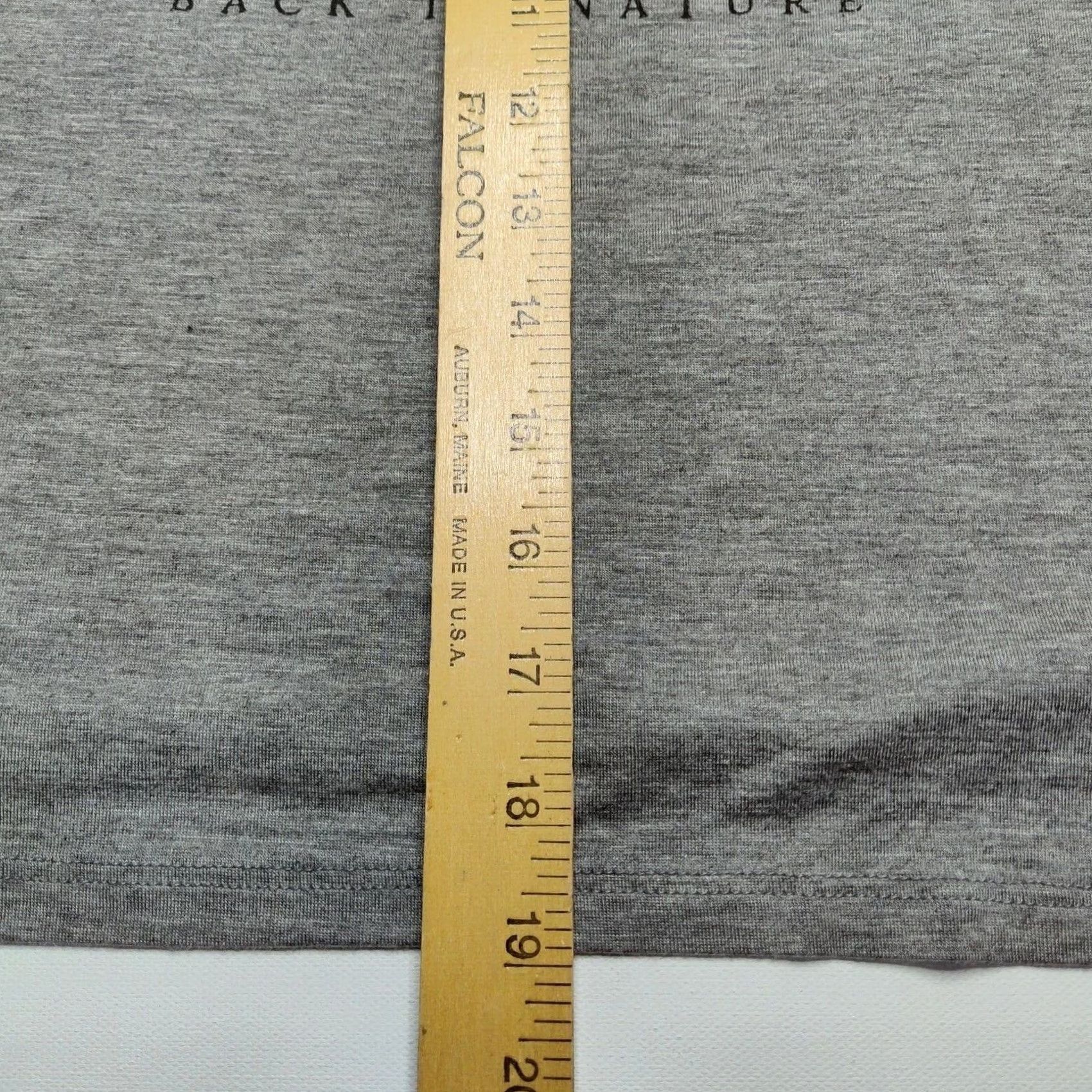 Vintage Pretty Rebellious T-Shirt Womens L Back to Nature Long Sleeve Gray Knit Size L / US 10 / IT 46 - 7 Thumbnail