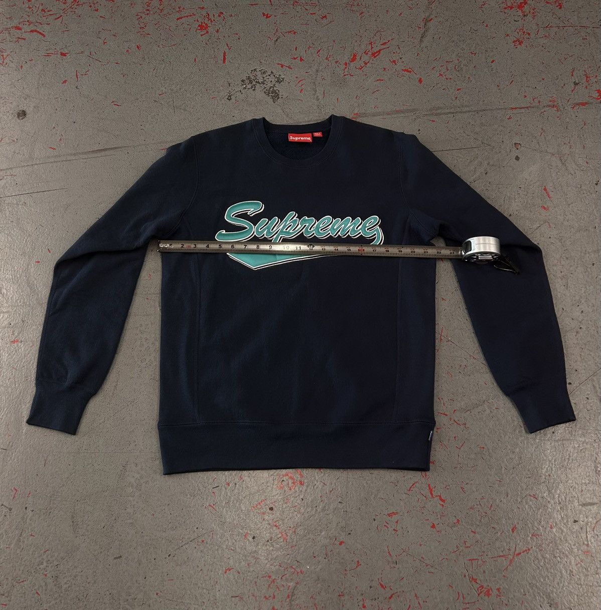 Supreme Supreme Brush Script Crewneck 2016 Size US M / EU 48-50 / 2 - 12 Thumbnail