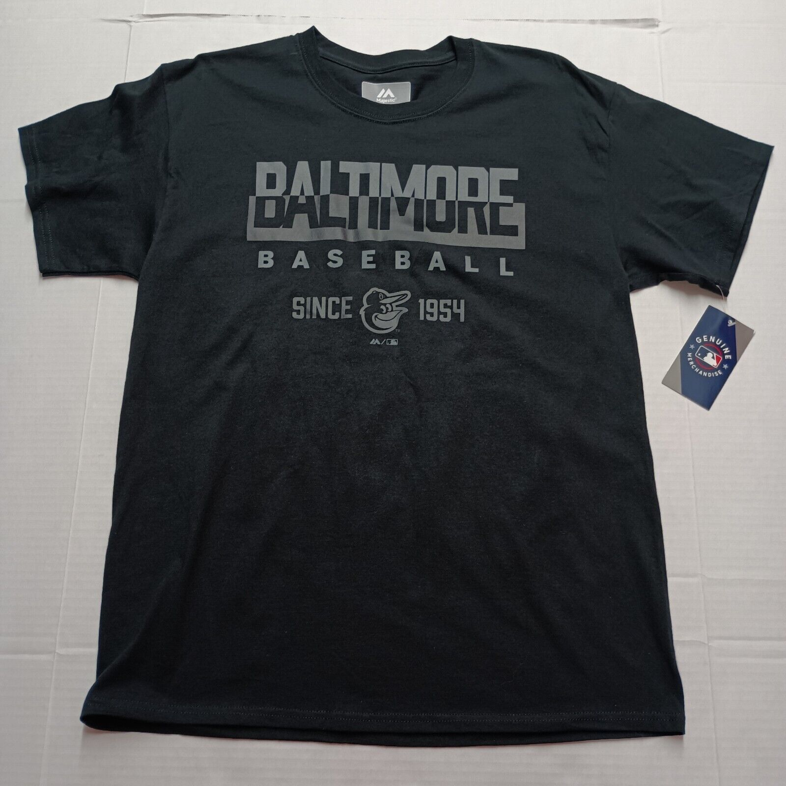 Majestic Baltimore Orioles T-Shirt Men’s Size L Large Black Majestic Size US L / EU 52-54 / 3 - 1 Thumbnail