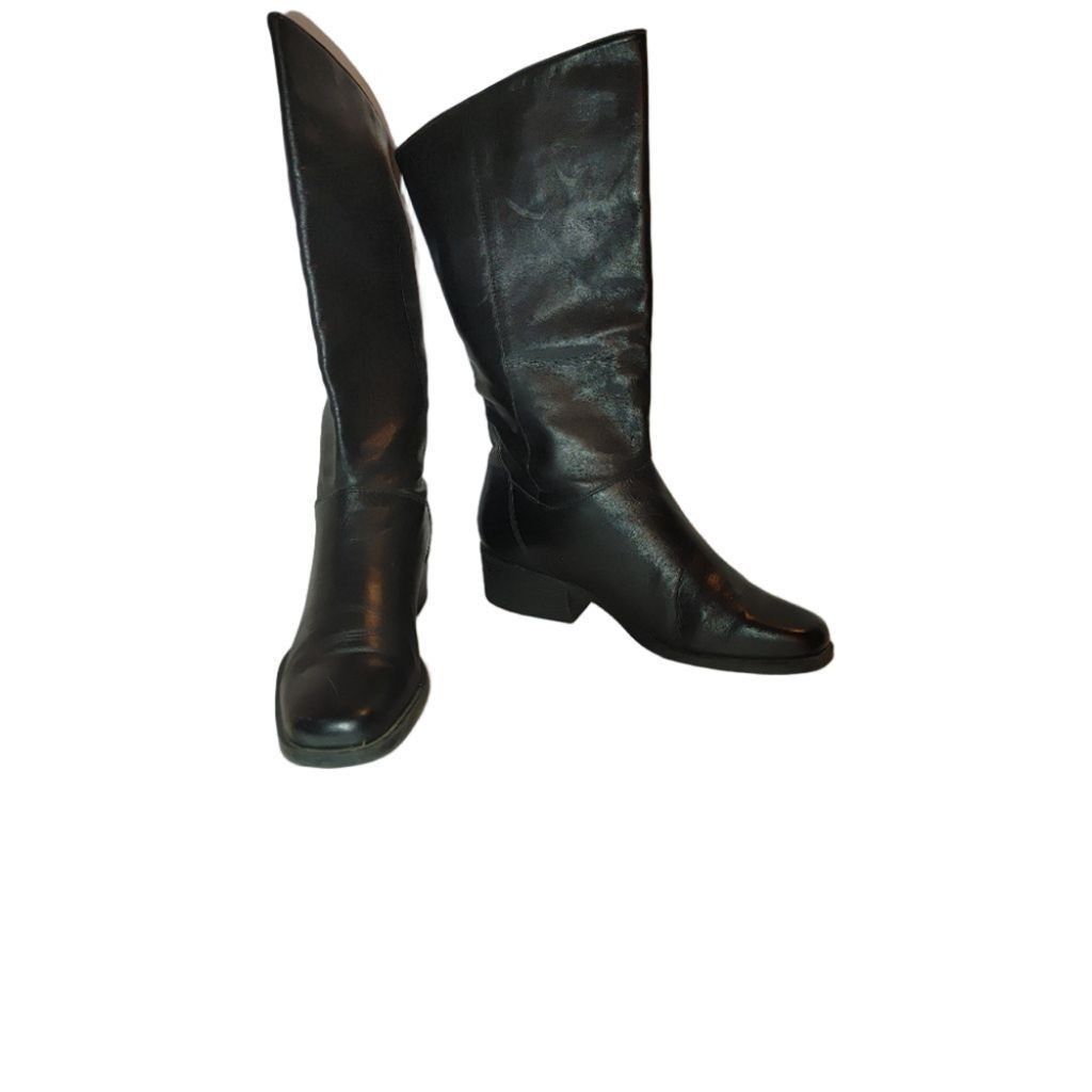 Naturalizer Naturalizer Cuff Leather Boots Size 7.5M Size US 7.5 / IT 37.5 - 3 Thumbnail