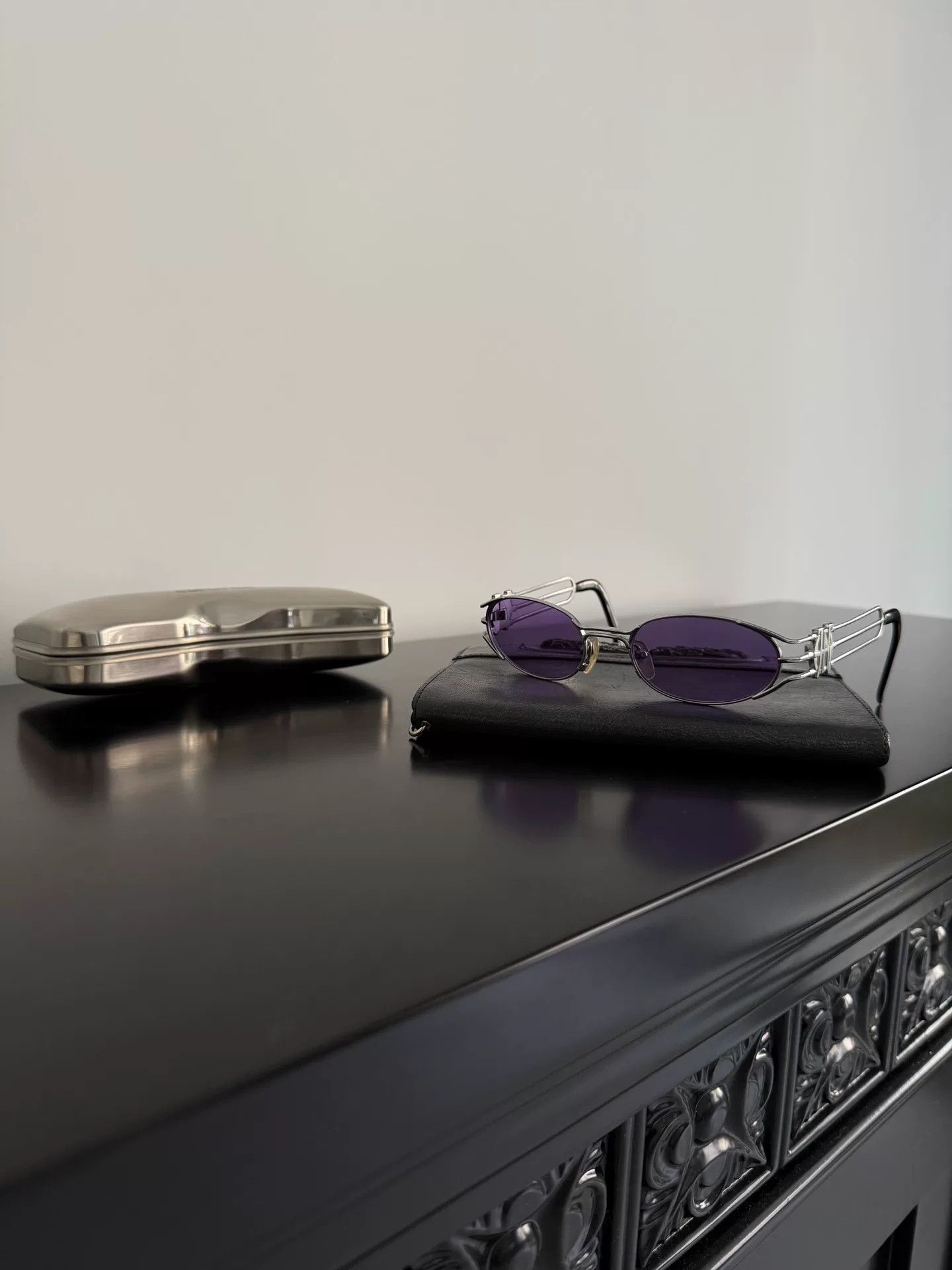 Jean Paul Gaultier Jean Paul Gaultier Cyberpunk Sunglasses Size ONE SIZE - 1 Thumbnail