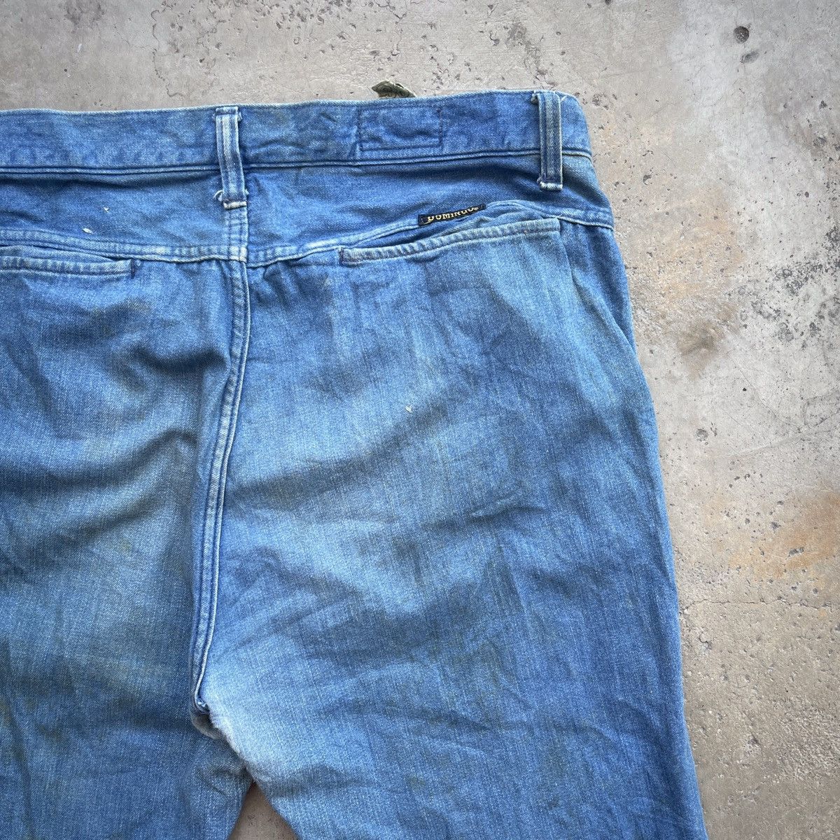 Japanese Brand Vintage Domigo Distressed Denim Jeans Size US 26 / EU 42 - 8 Thumbnail