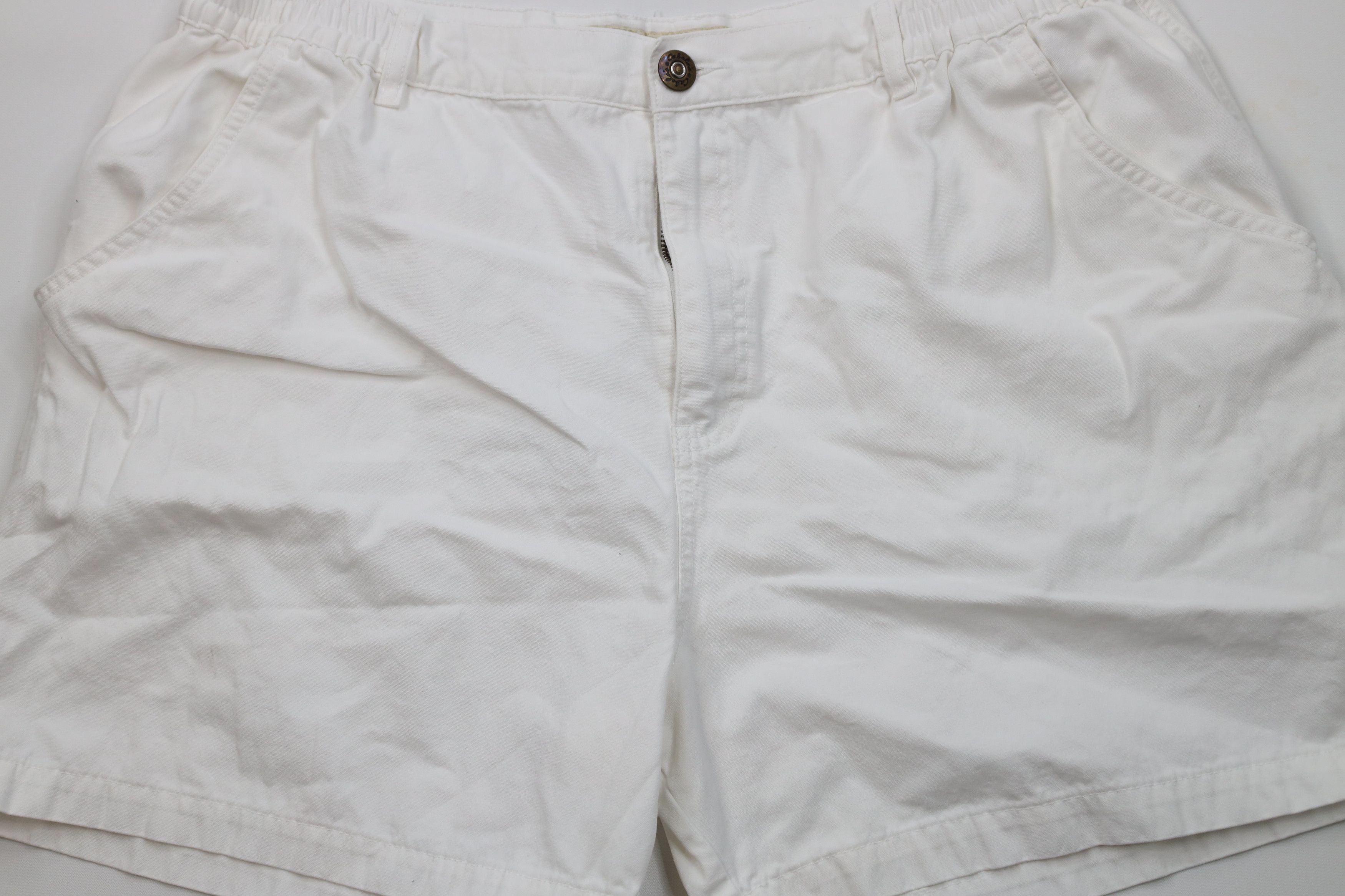 Cabelas × Vintage Vintage Cabelas Outdoor Hiking Trail Shorts White Cotton Size US 36 / EU 52 - 3 Thumbnail