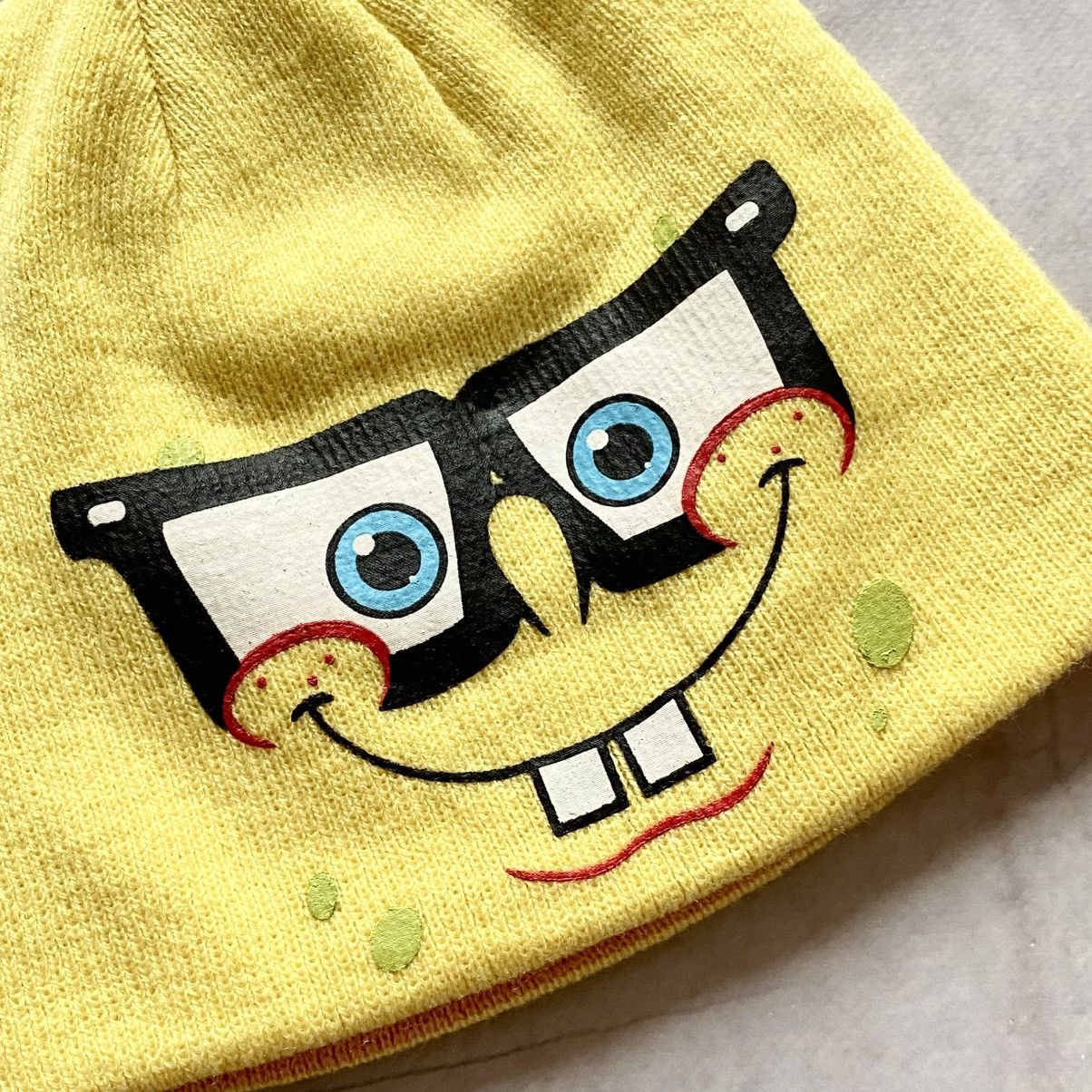 Hysteric Glamour SWAG SpongeBob Patrick 🤓 Reversible Beanie Hat Cap Y2K Size ONE SIZE - 3 Thumbnail