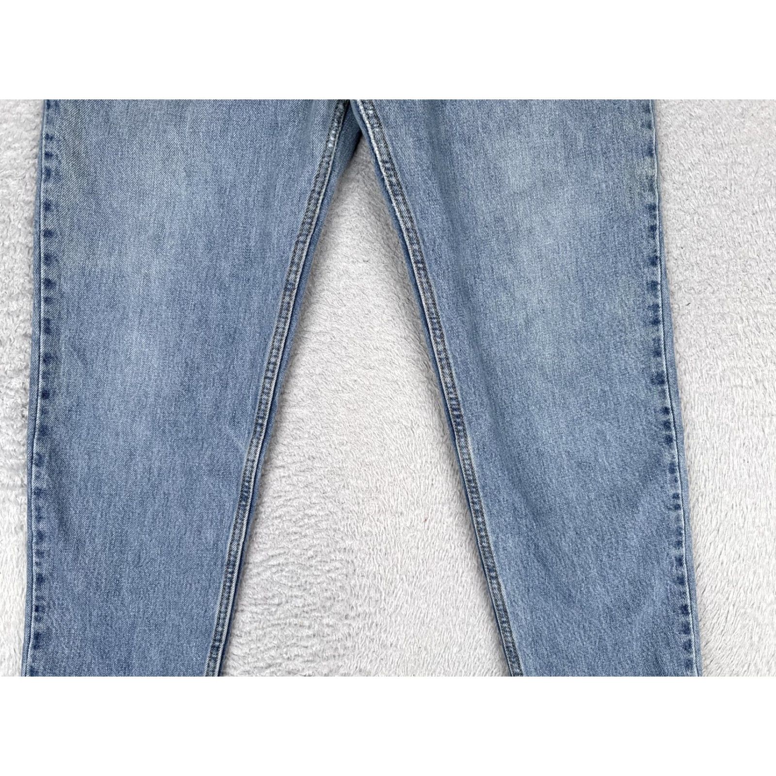 Levi's Levi's 550 Relaxed Tapered Jeans Womens 12 Blue Light Wash High Rise Denim 30x30 Size 34" / US 12 / IT 48 - 3 Thumbnail