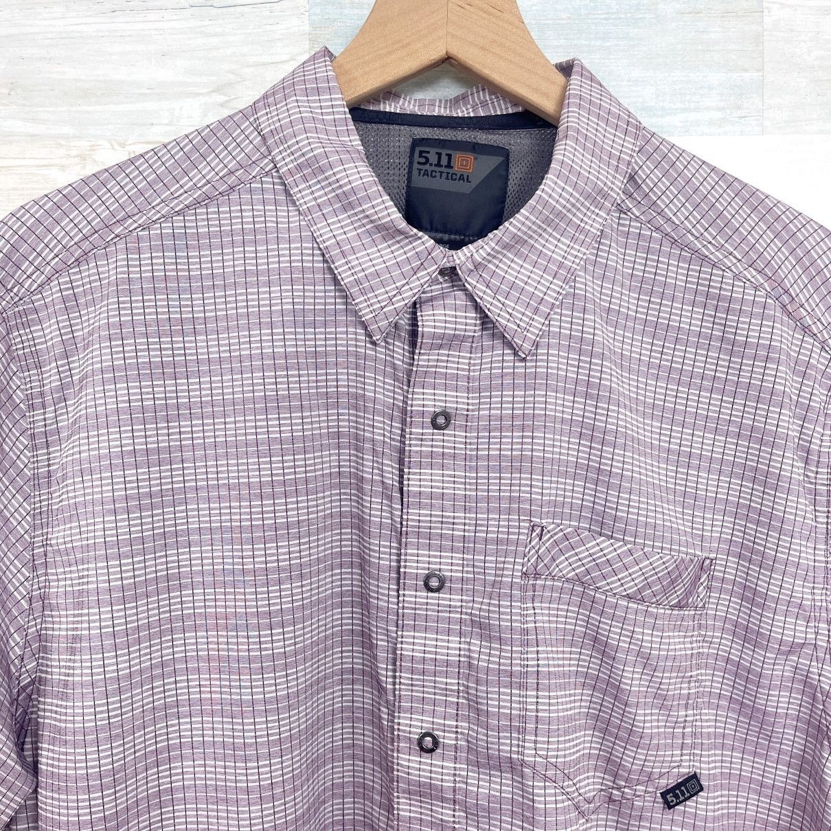 5.11 5.11 Tactical Intrepid Short Sleeve Shirt Red Plaid Mens L Size US L / EU 52-54 / 3 - 2 Thumbnail