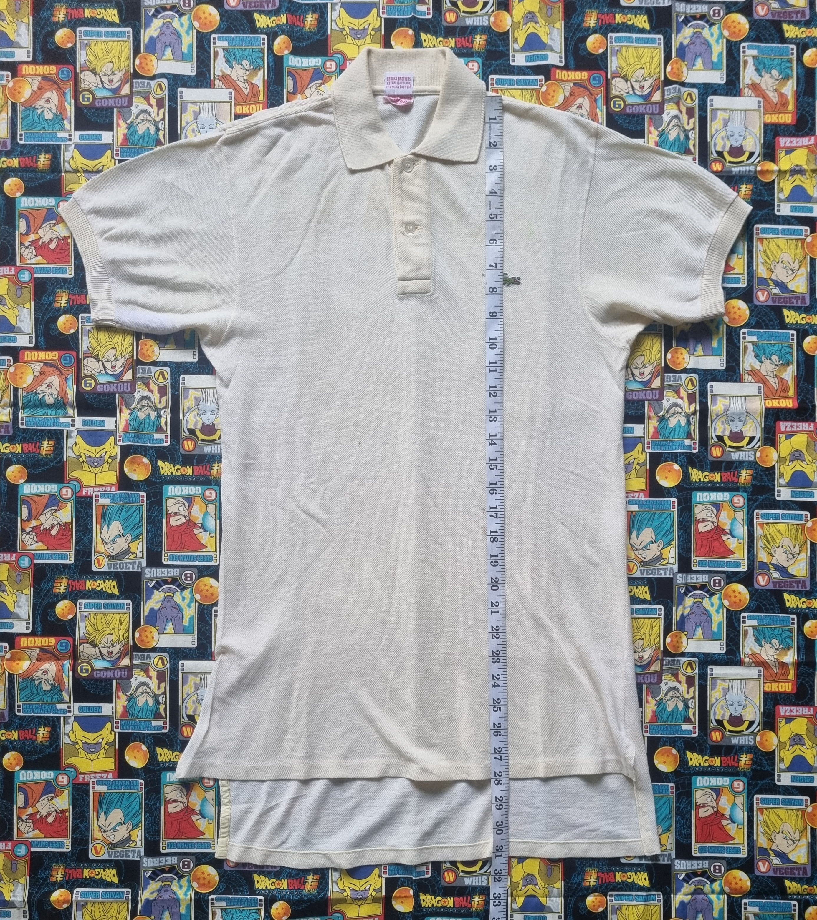 Lacoste Vintage Izod Lacoste Youth Beige Homme Polo Size US XS / EU 42 / 0 - 5 Thumbnail