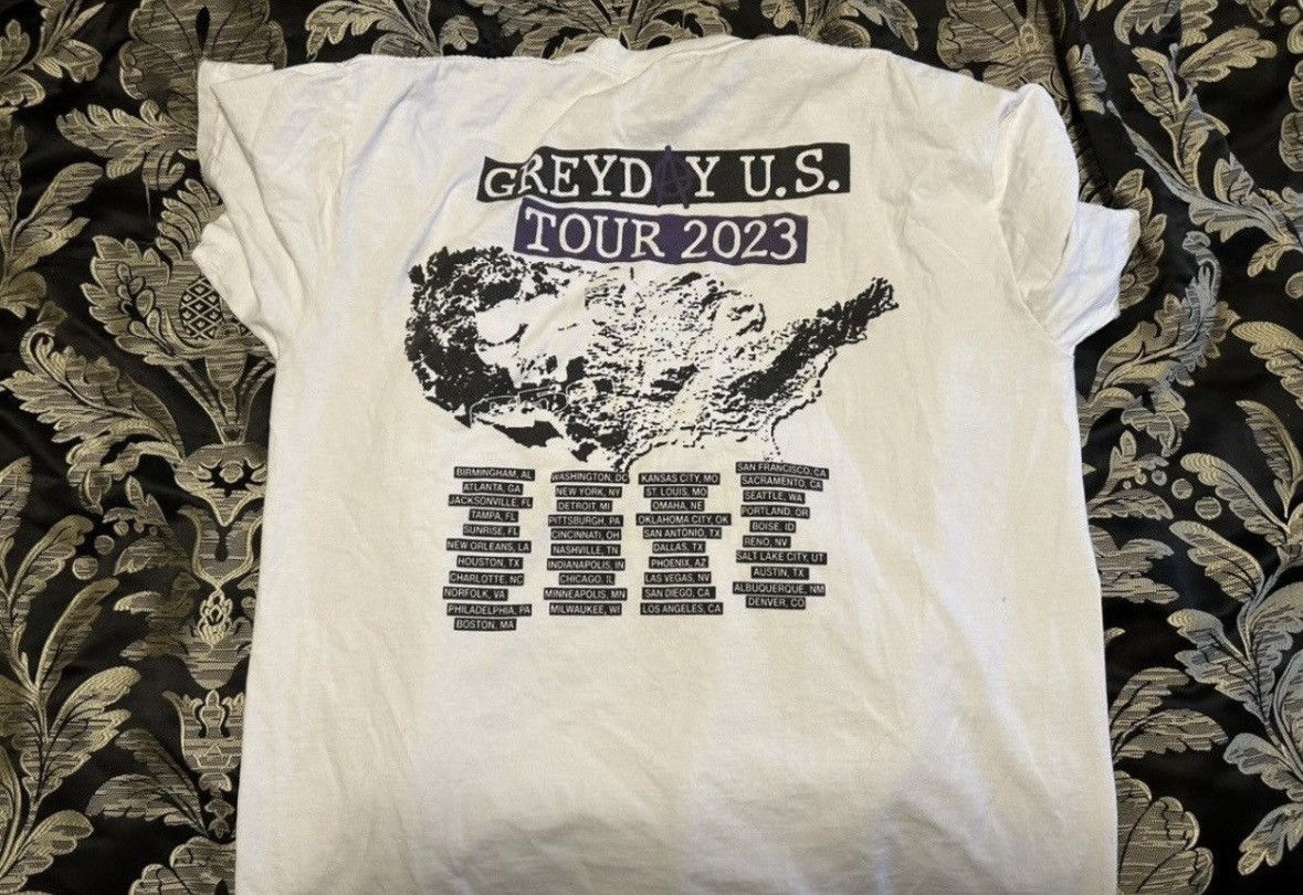 G59 Records $uicideboy$ Greyday 2023 tour shirt Size US XL / EU 56 / 4 - 3 Thumbnail