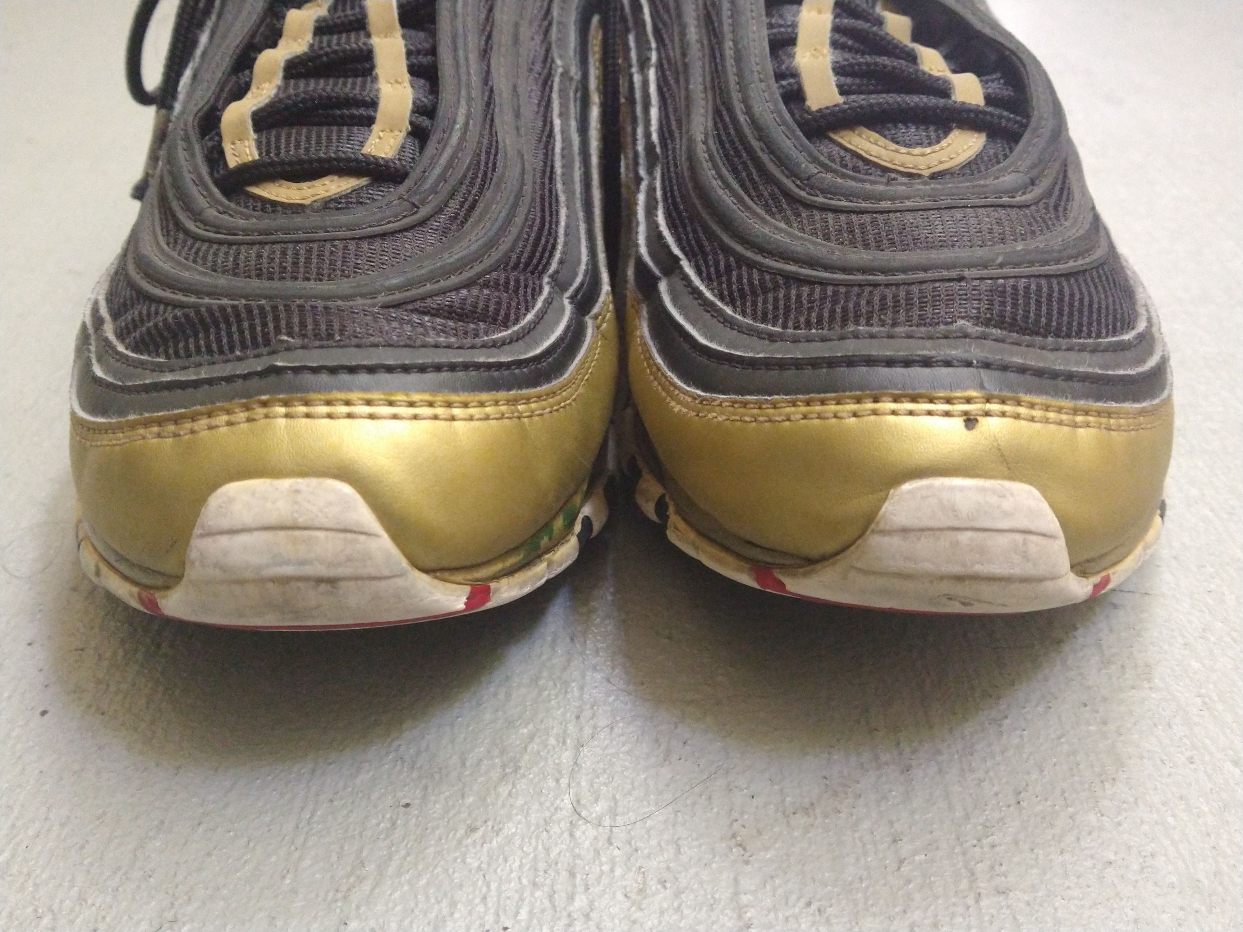 Nike Nike Air Max 97 QS Metallic Gold Size 11.5 AT5458-002 Size US 11.5 / EU 44-45 - 3 Thumbnail