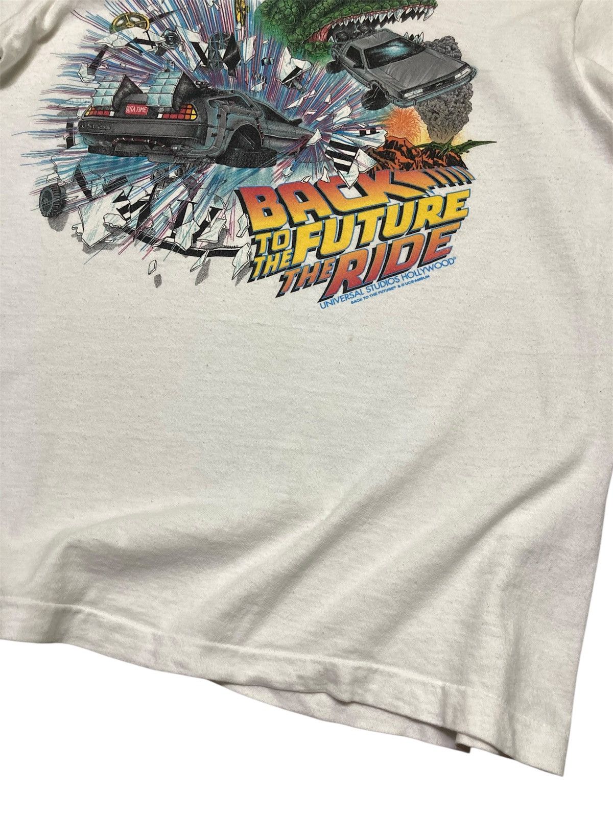 Universal Studios Vintage 90’s Back To The Future The Ride T-Shirt Size US M / EU 48-50 / 2 - 6 Thumbnail