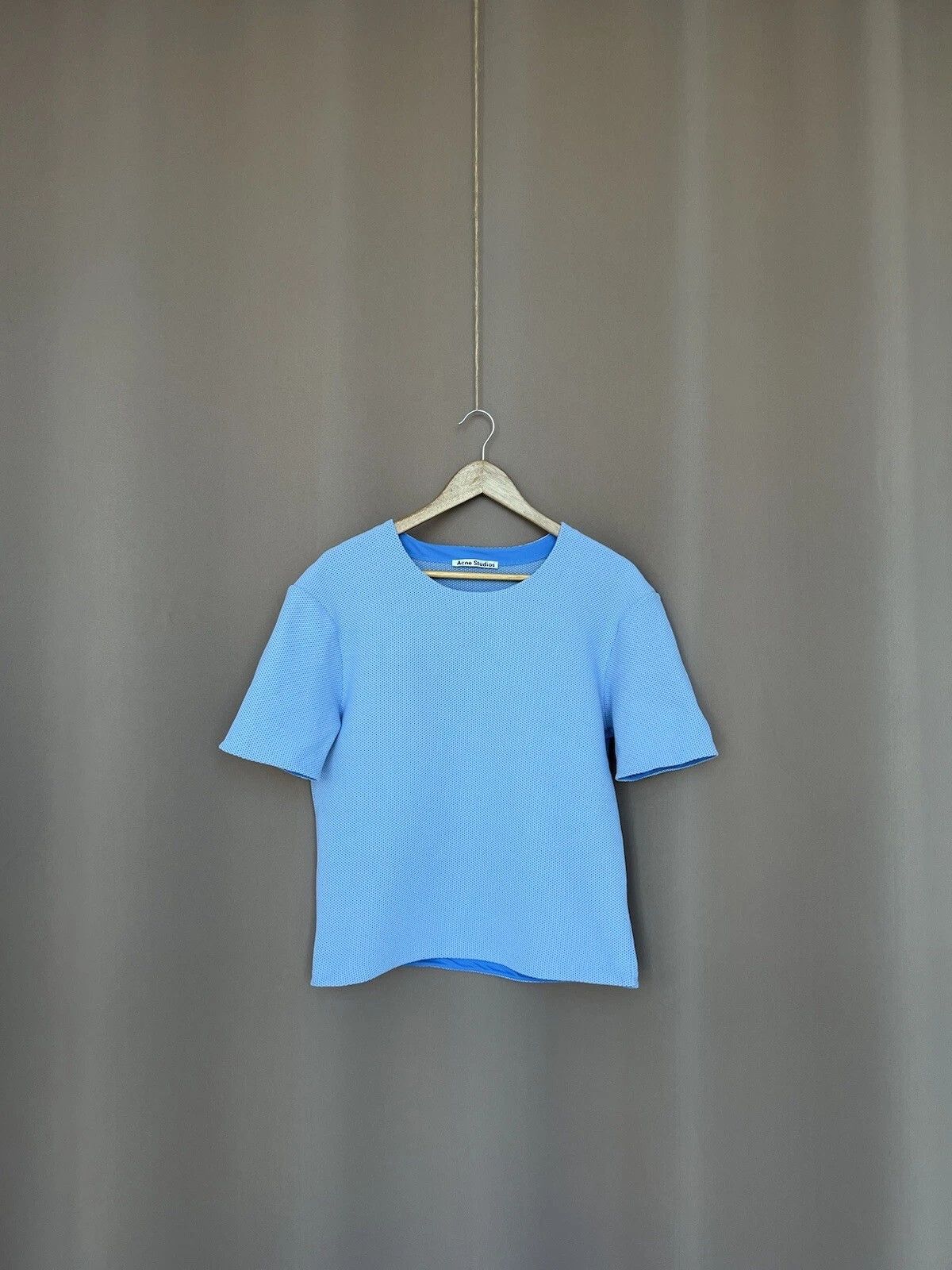 Acne Studios Acne Studios Mattia STR Knitted T-Shirt Womens Size M Size M / US 6-8 / IT 42-44 - 1 Thumbnail