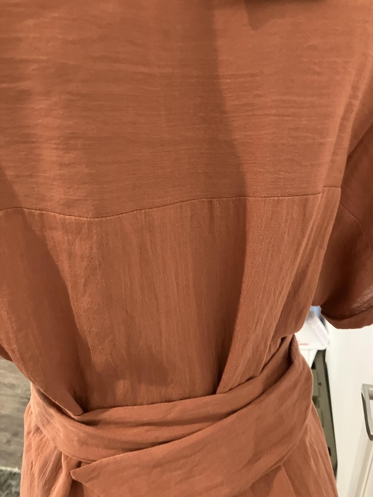 Other NWT Button-Down Belted Dress in Rust Size S / US 4 / IT 40 - 9 Thumbnail