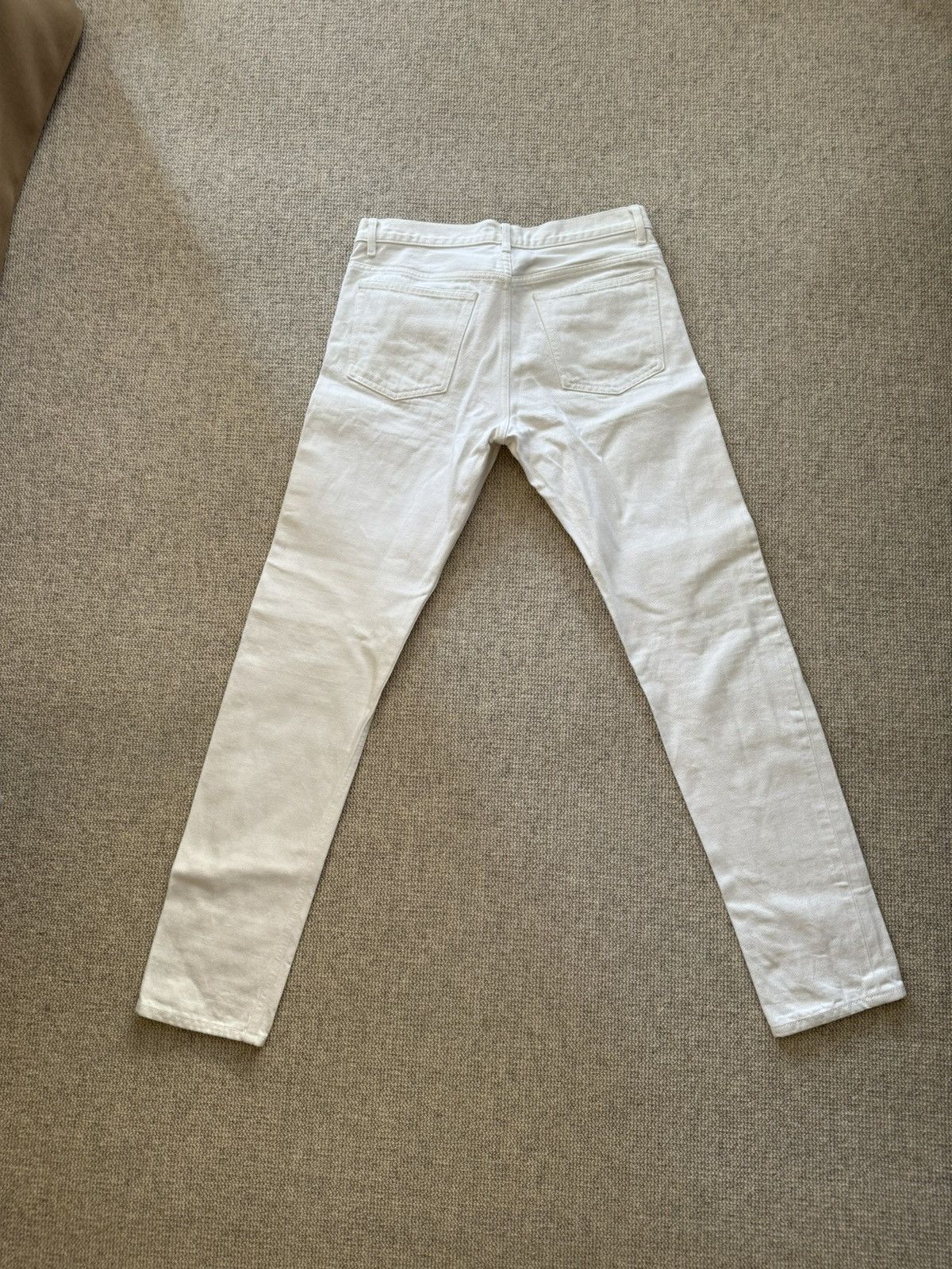 A.P.C. APC Petit New Standard White Jeans Size US 30 / EU 46 - 2 Thumbnail