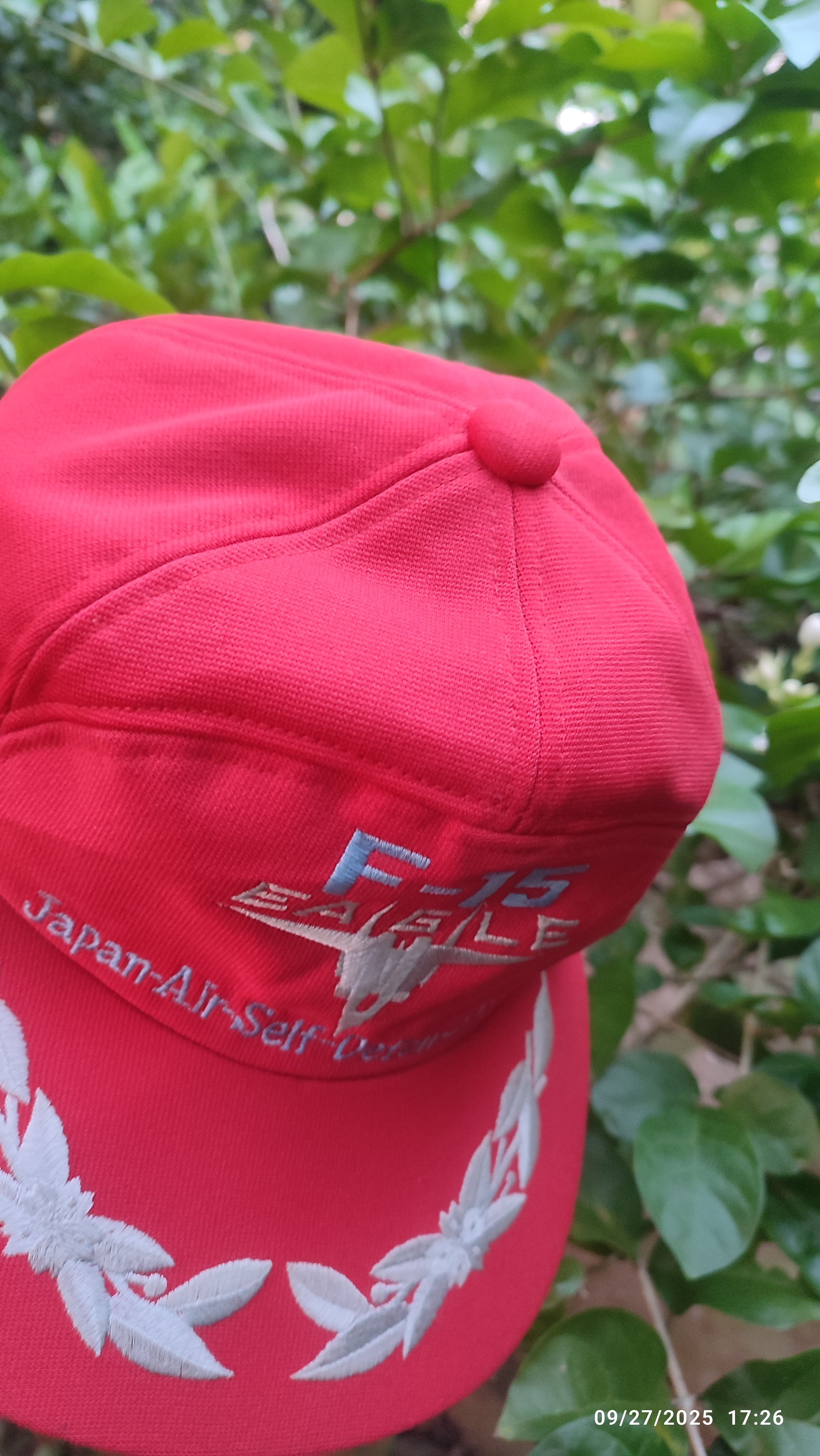 Japanese Brand F15 Eagle - Japanese Air Self Defense Force rare cap Size ONE SIZE - 3 Thumbnail