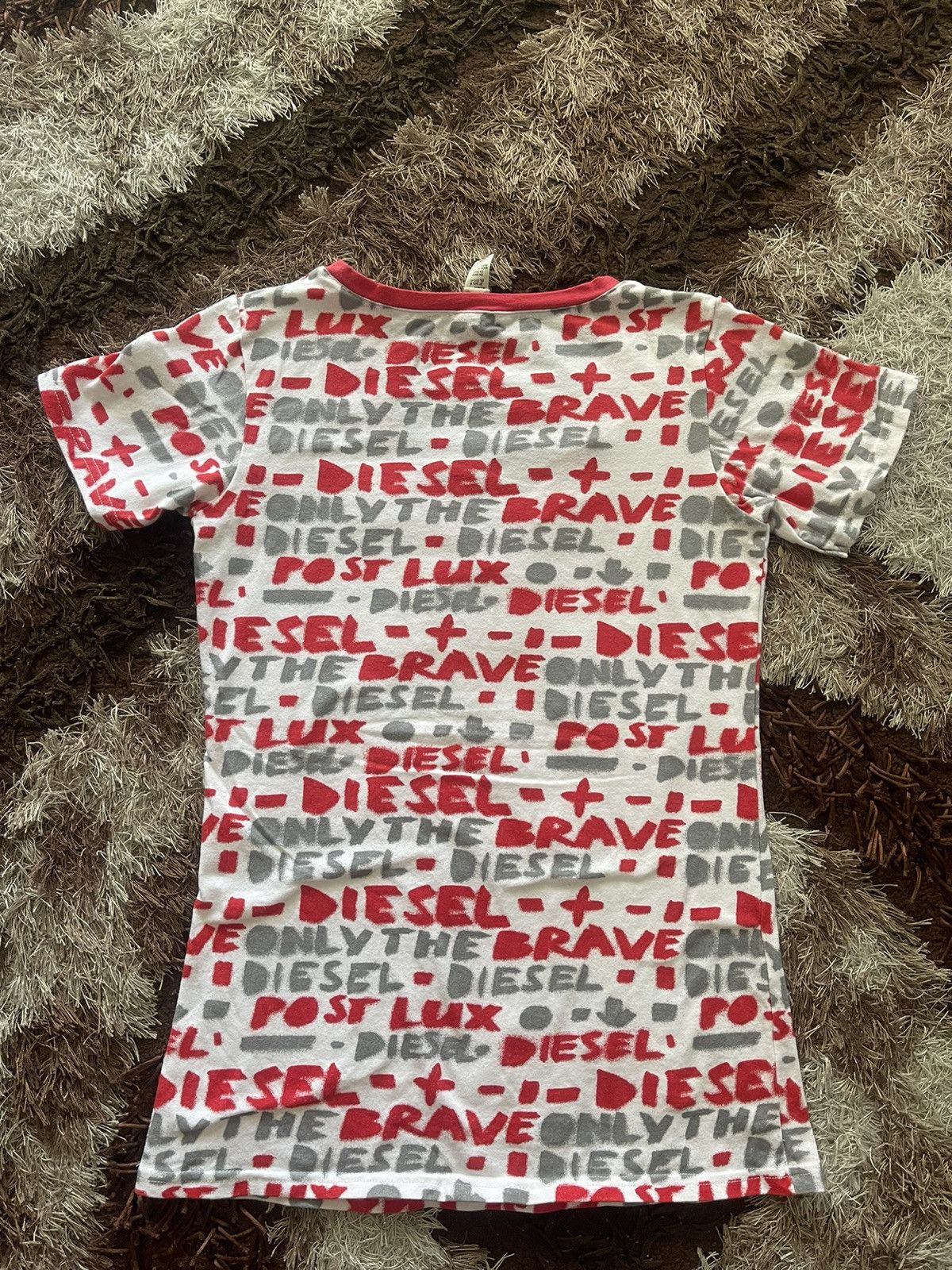 Diesel VINTAGE DIESEL SPELL OUT V NECK VERY RARE Size M / US 6-8 / IT 42-44 - 5 Thumbnail