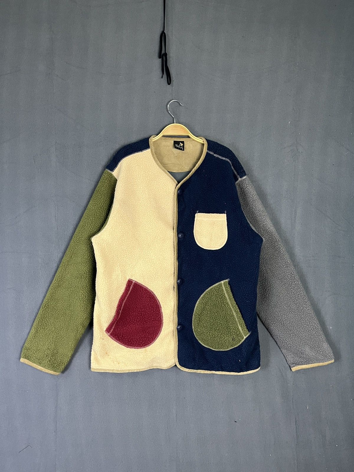 go slow caravan Go Slow Caravan Sherpa Colorblock Jacket Size US L / EU 52-54 / 3 - 2 Thumbnail