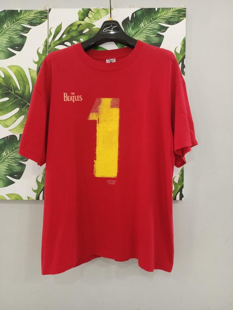 Band Tees Vintage 2001 The Beatles "1" Album Promo Tee Size US XL / EU 56 / 4 - 1 Thumbnail