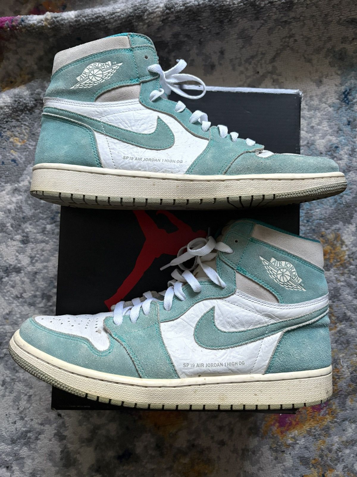 Jordan Brand Air Jordan Retro 1 Turbo Green size 12 Size US 12 / EU 45 - 1 Thumbnail