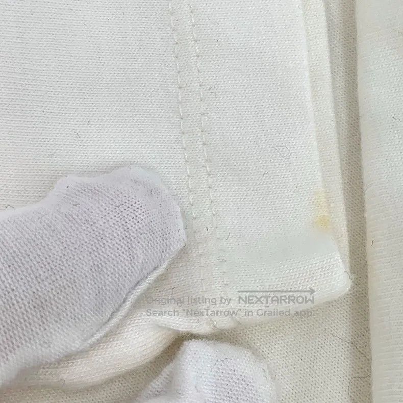 Gucci Gucci White logo letter print cotton round-neck short-slee Size US XS / EU 42 / 0 - 8 Thumbnail