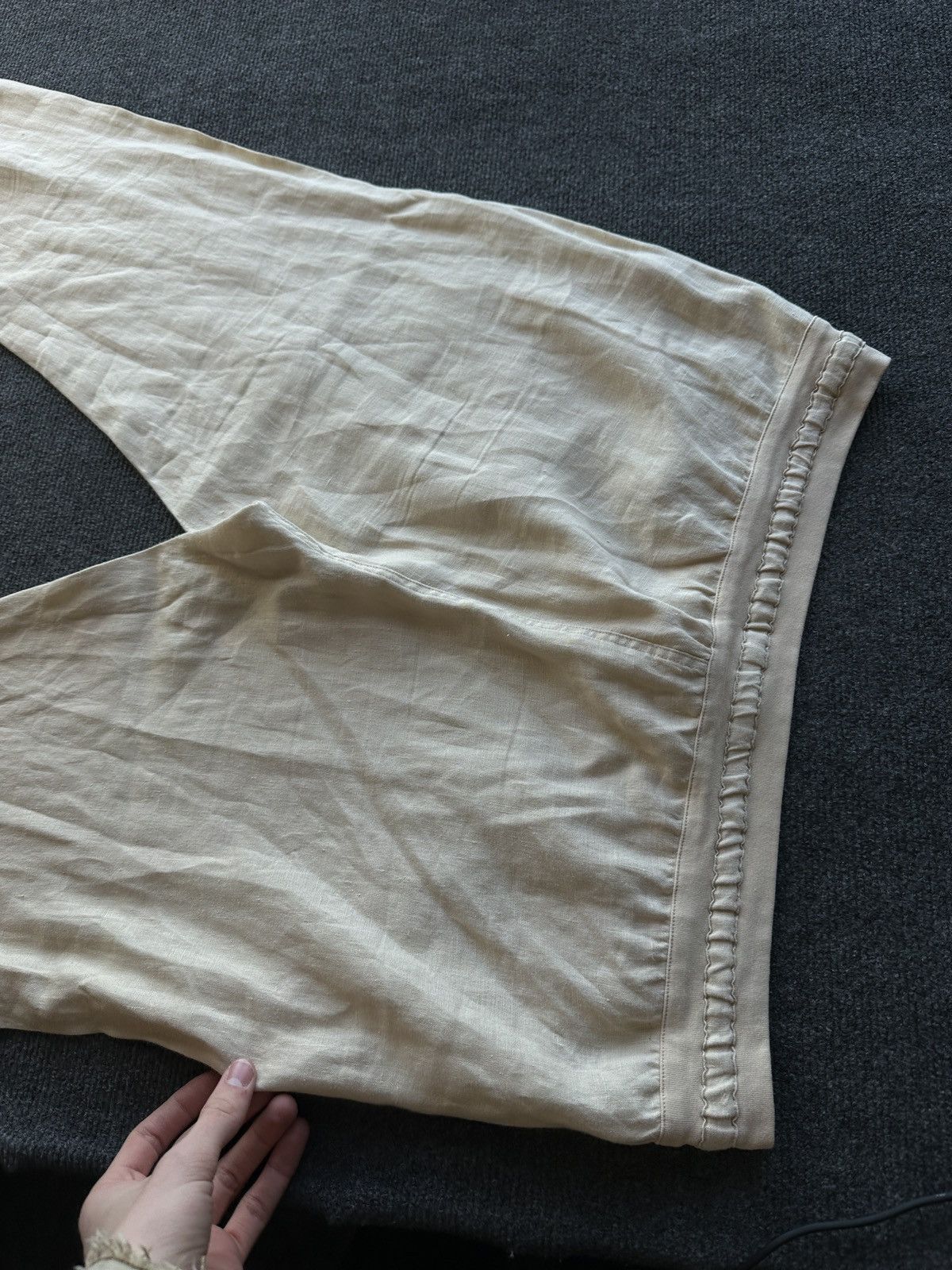 Calypso St Barth 🚨 RARE CALYPSO ST BARTH COTTON PANTS BAGGY SUMMER LUXURY Size 36" / US 14 / IT 50 - 12 Thumbnail