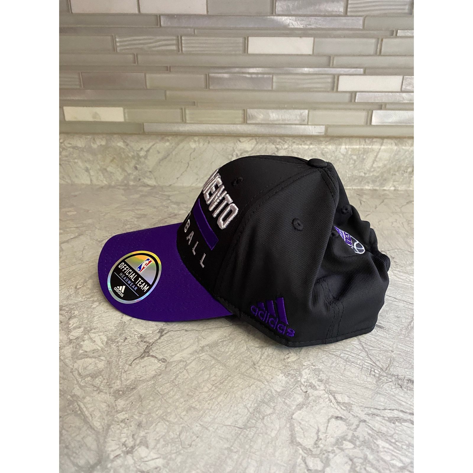 Adidas New Sacramento Kings Adidas NBA Snapback Hat Size ONE SIZE - 5 Thumbnail