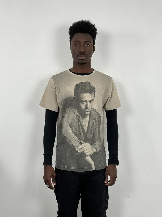 Vintage James Dean Propaganda Grey T-Shirt Size US S / EU 44-46 / 1 - 1 Thumbnail