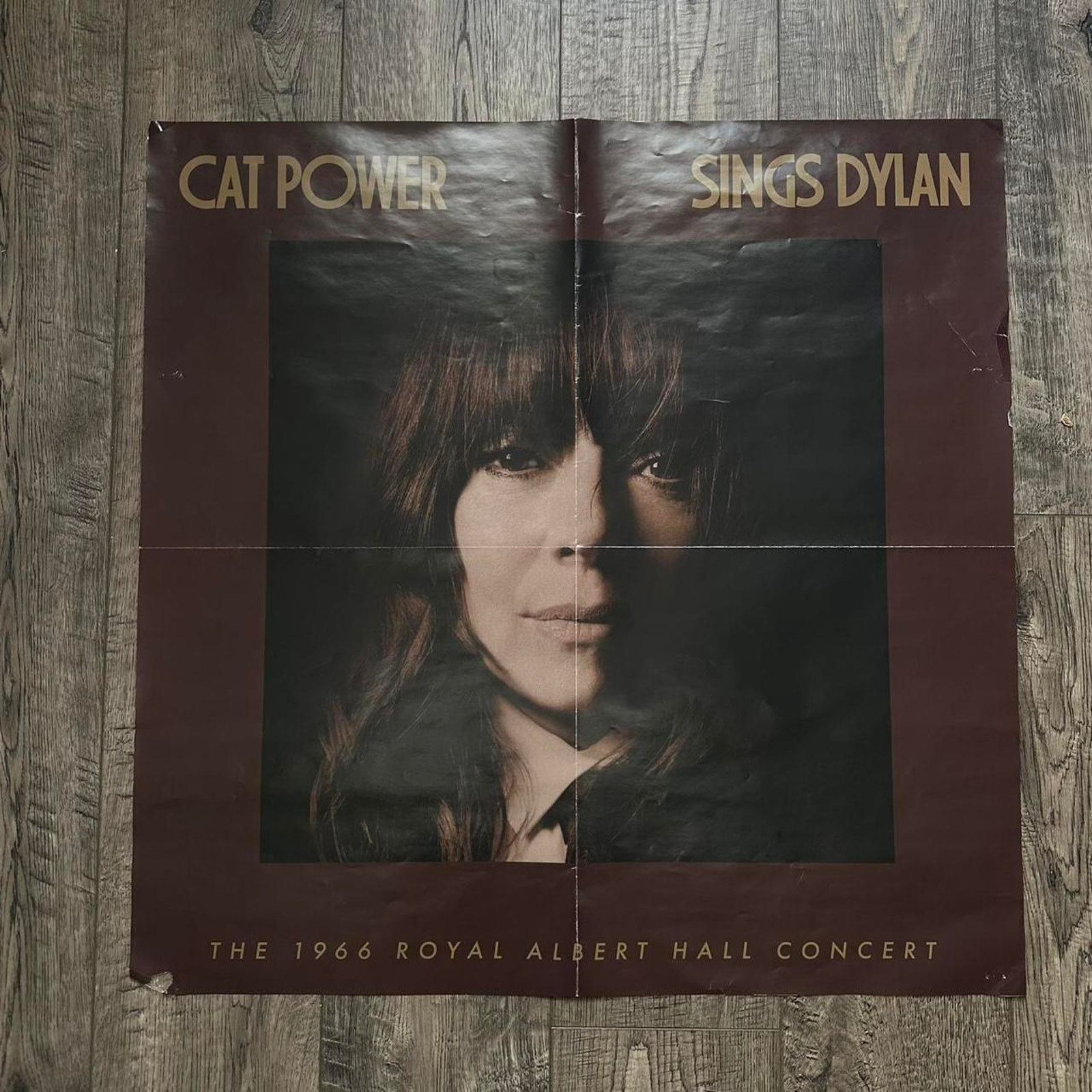 Vintage Cat Power Sings Bob Dylan Royal Albert Music Hall Poster Size ONE SIZE - 1 Thumbnail