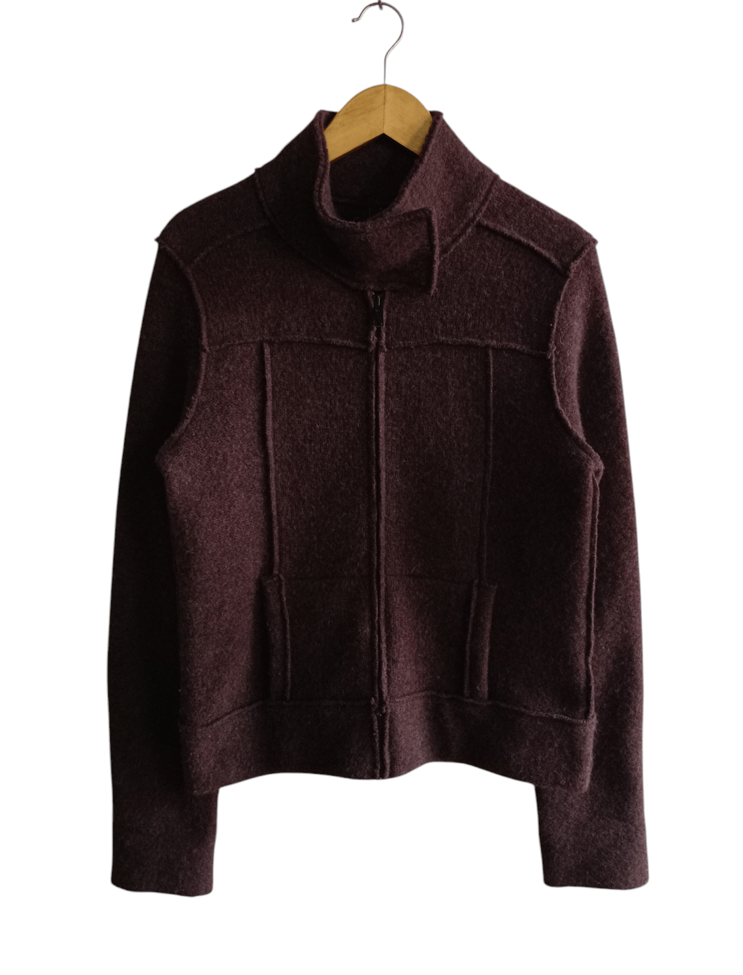Benetton Benetton knit Zip sweater Size L / US 10 / IT 46 - 1 Thumbnail