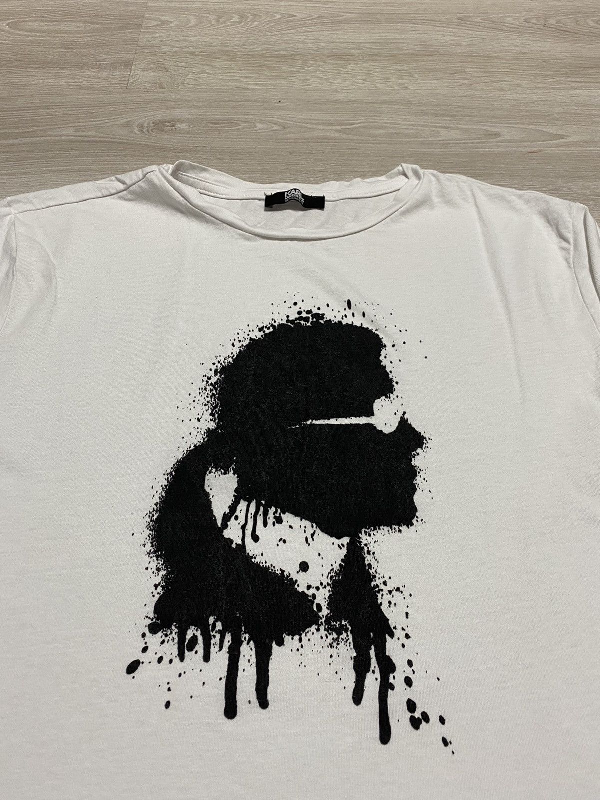 Karl Lagerfeld Karl Lagerfeld Basic big logo face Tee size M Size US M / EU 48-50 / 2 - 2 Thumbnail