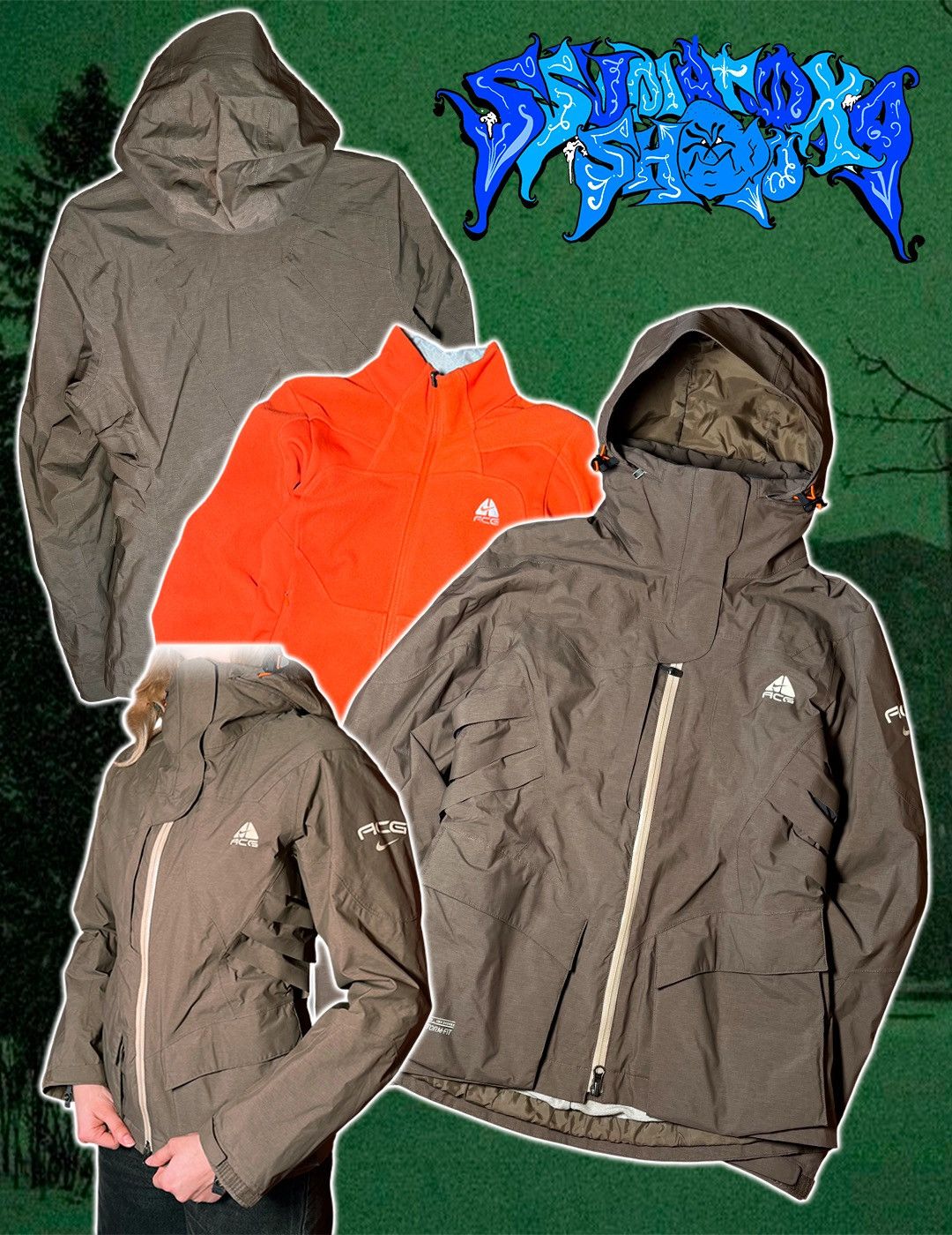 Nike ACG 3 in 1 Gorpcore Nike ACG Jacket with Gore-Tex Technology🌊 Size S / US 4 / IT 40 - 1 Thumbnail