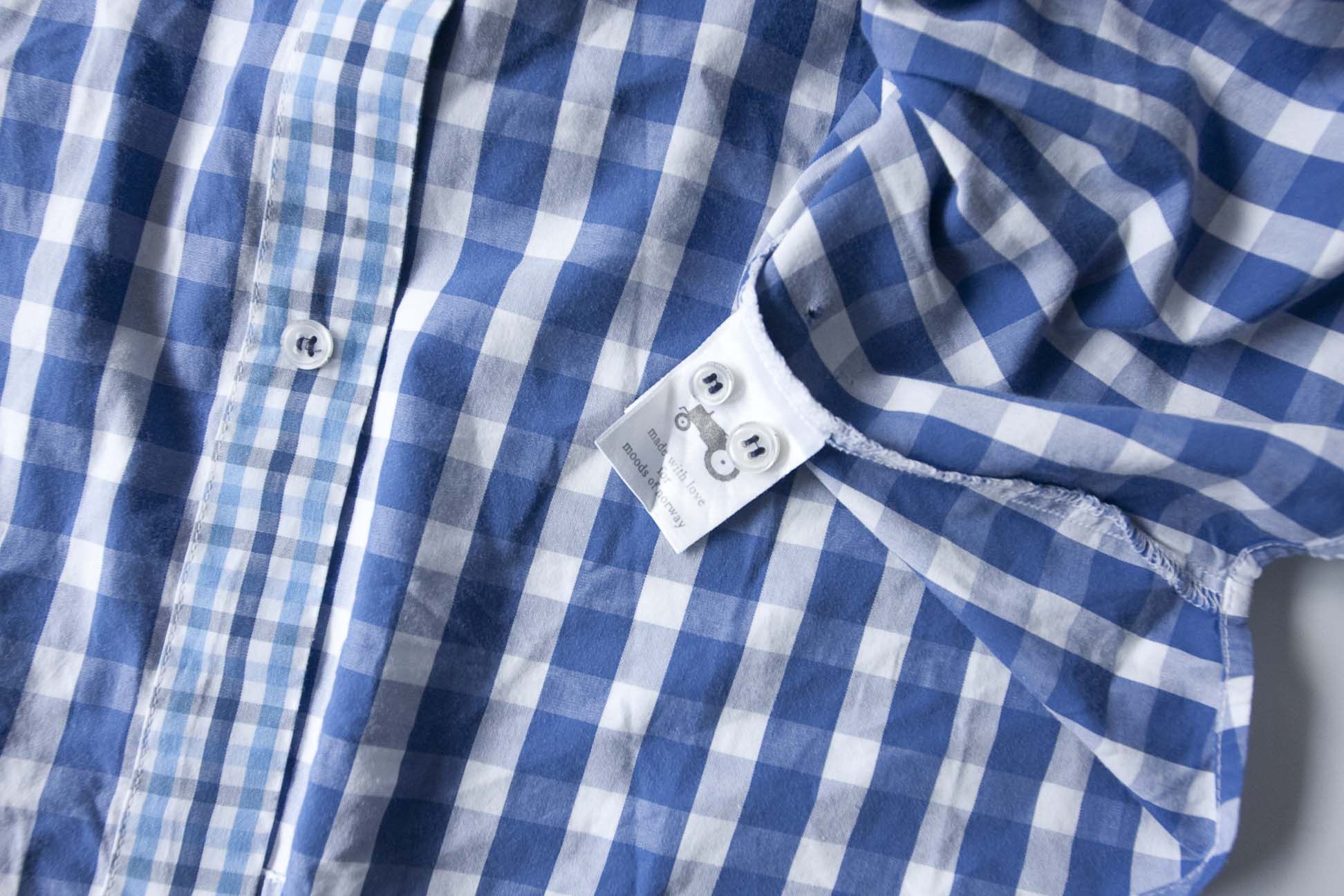 Moods of Norway Moods of Norway Shirt Size M Blue Plaid Size US M / EU 48-50 / 2 - 6 Thumbnail