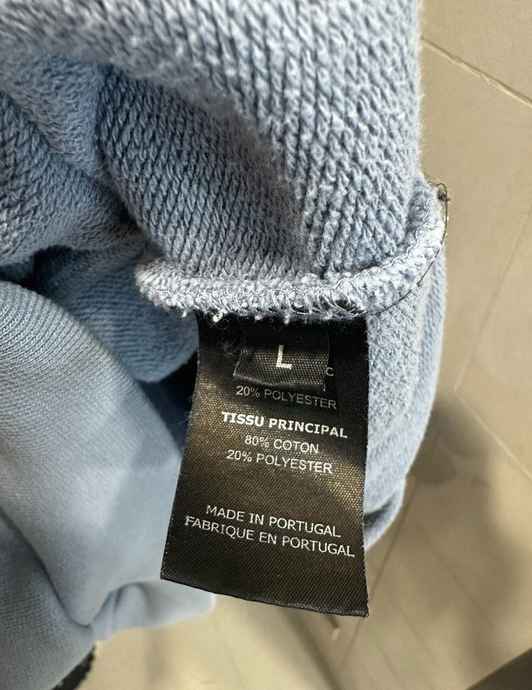 Vetements Vetements Haze blue unicorn hoodie Size US L / EU 52-54 / 3 - 4 Thumbnail