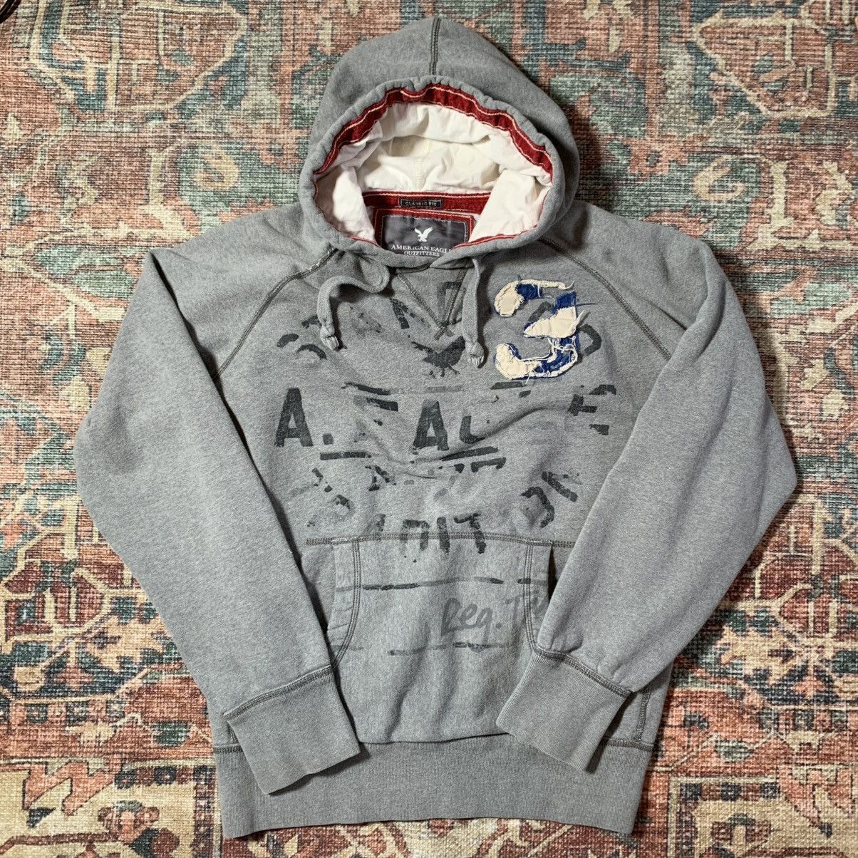 American Eagle Outfitters Y2K American Eagle Hoodie Size US L / EU 52-54 / 3 - 1 Thumbnail
