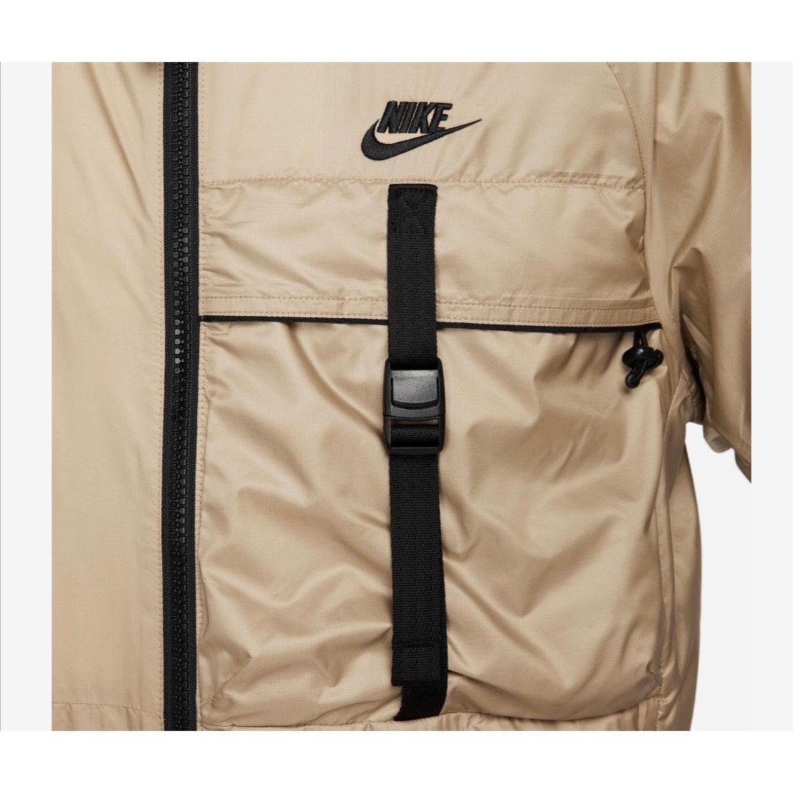 Nike •NWT• Nike Tech Small windbreaker jacket • Gold with Black Size US S / EU 44-46 / 1 - 7 Thumbnail